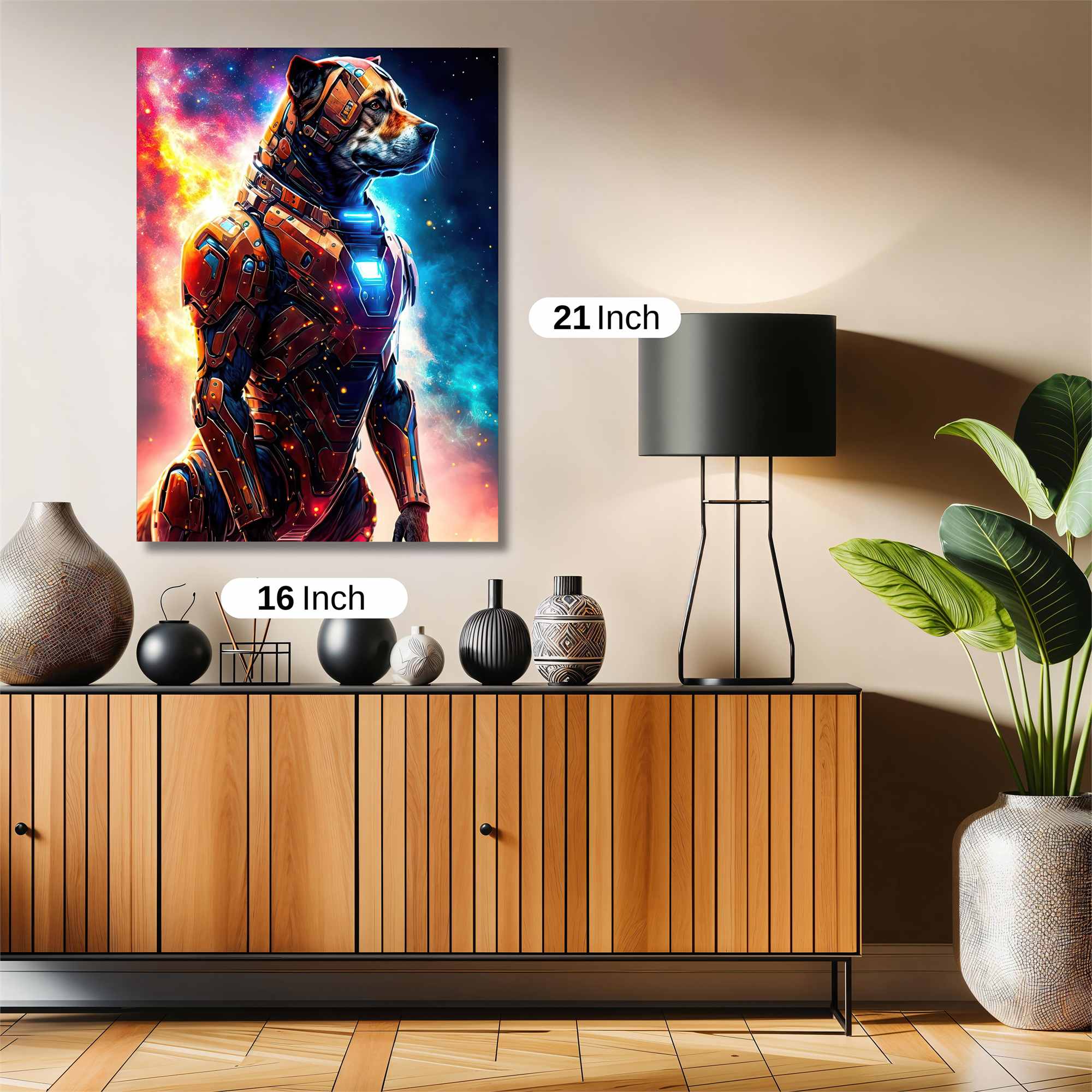 Cosmic Canine Safe Wall Magnetic / M