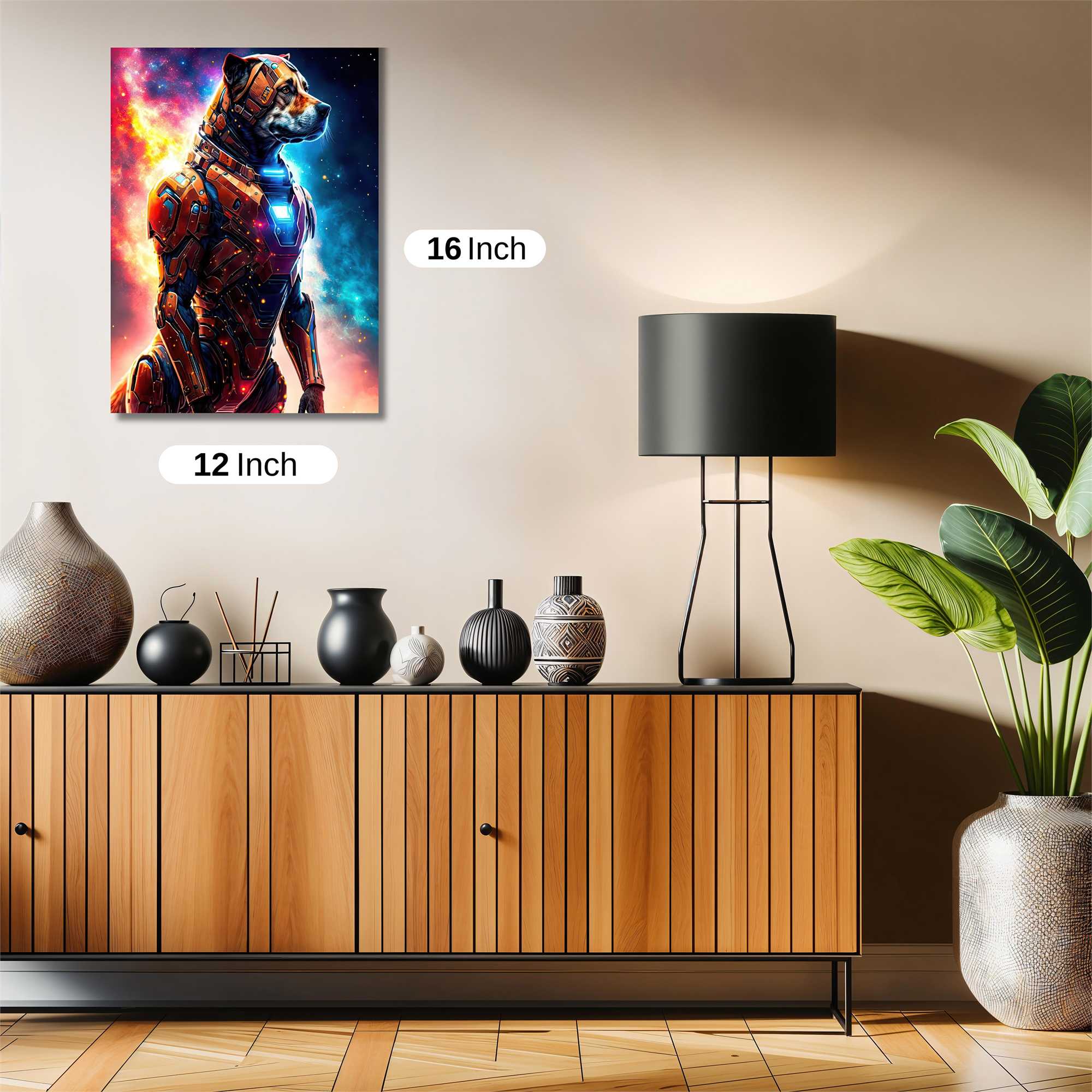 Cosmic Canine Safe Wall Magnetic / M