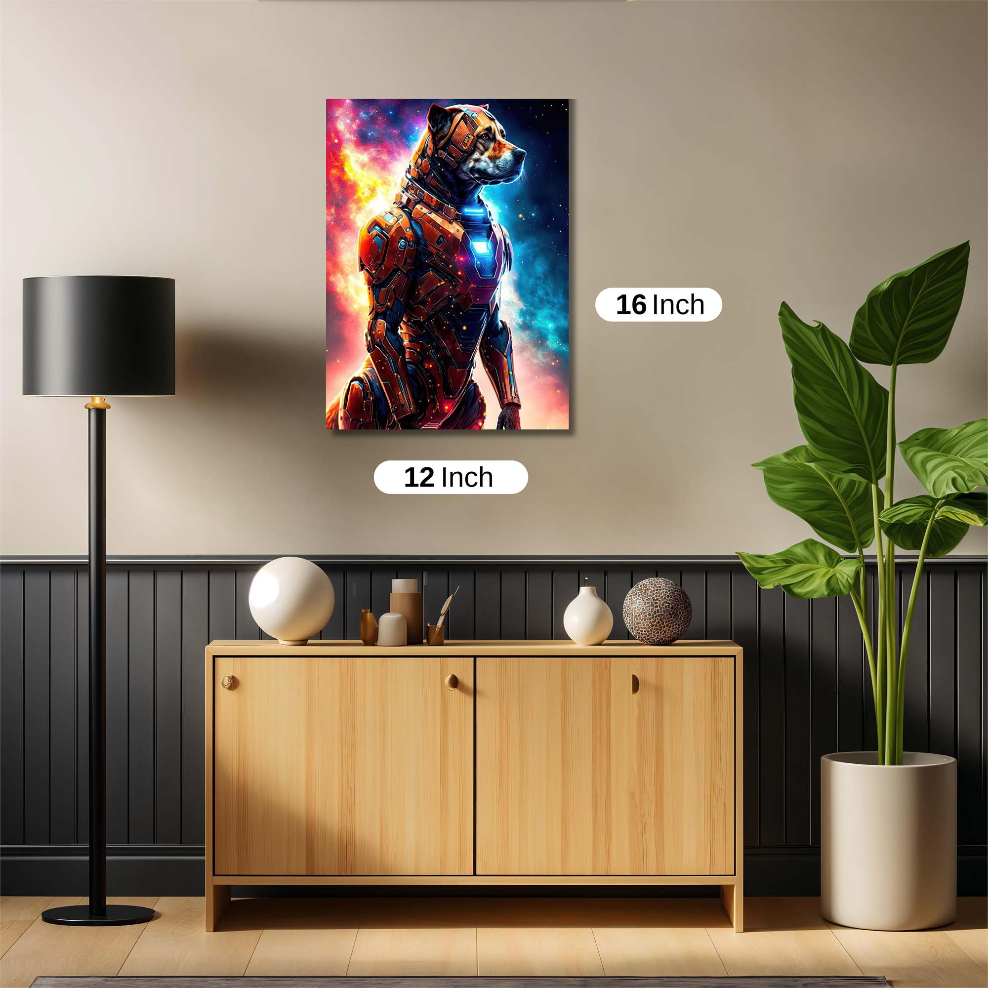 Cosmic Canine Safe Wall Magnetic / M