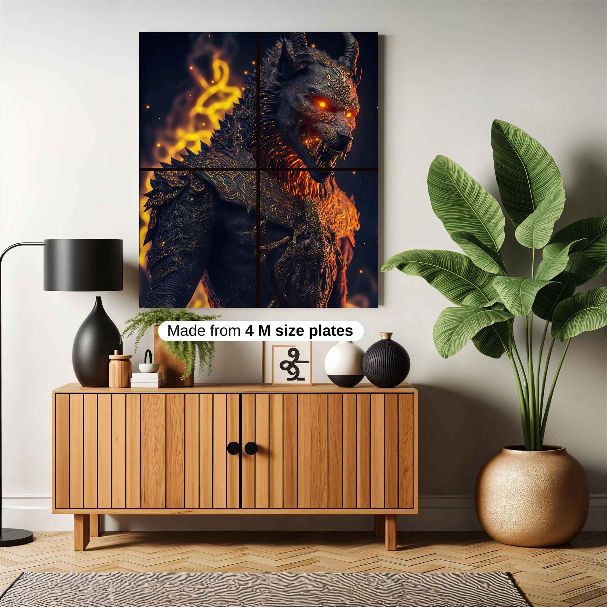 Hellfire Guardian Safe Wall Magnetic / M