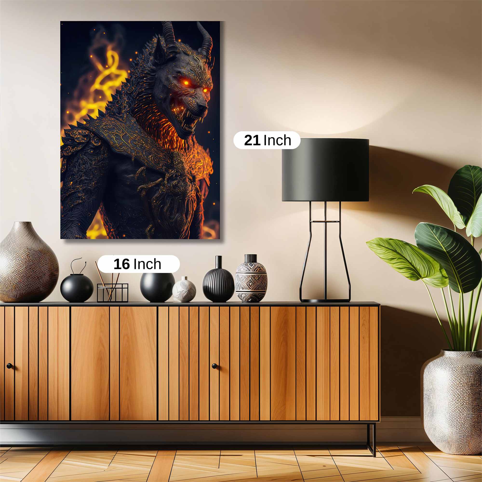 Hellfire Guardian Safe Wall Magnetic / M