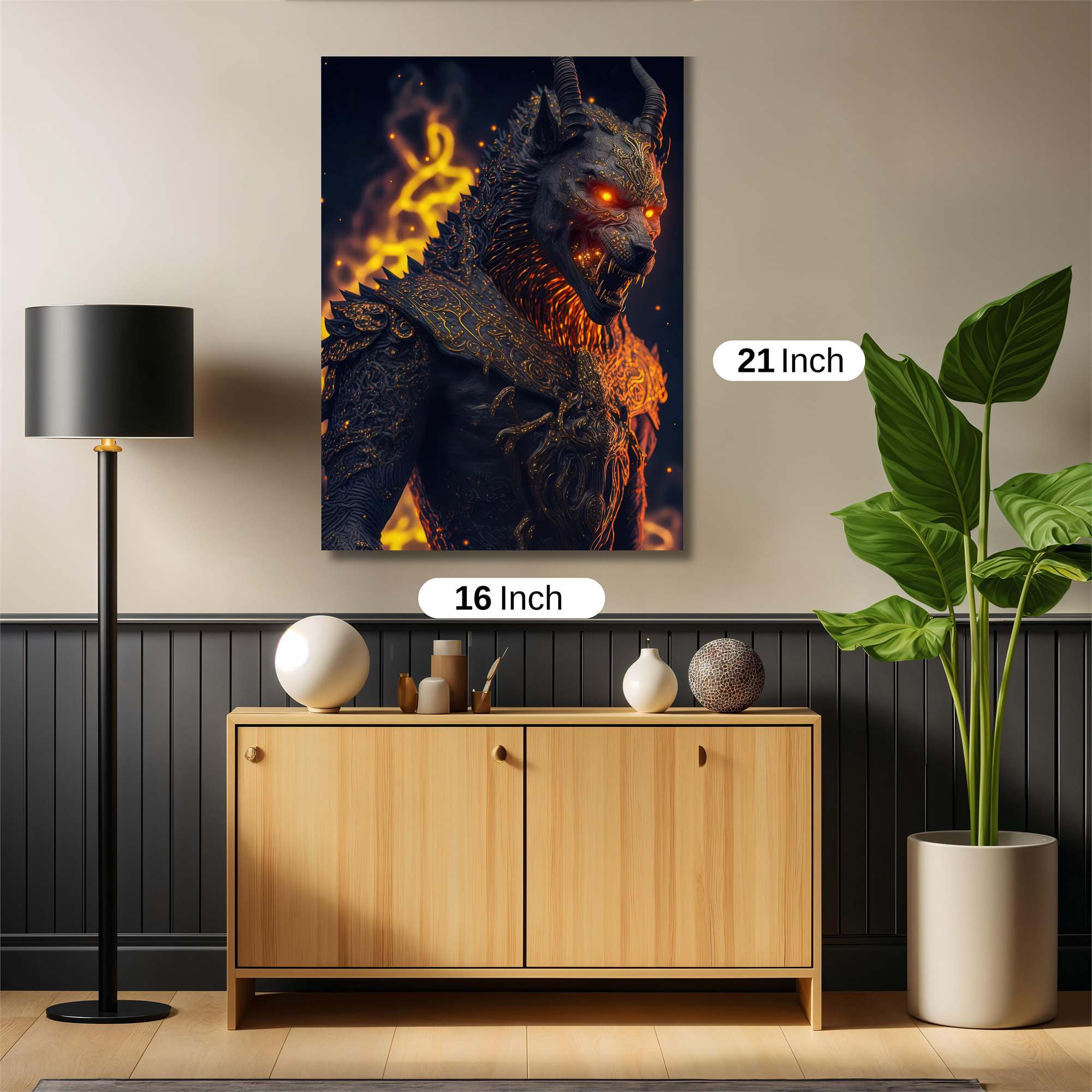 Hellfire Guardian Safe Wall Magnetic / M