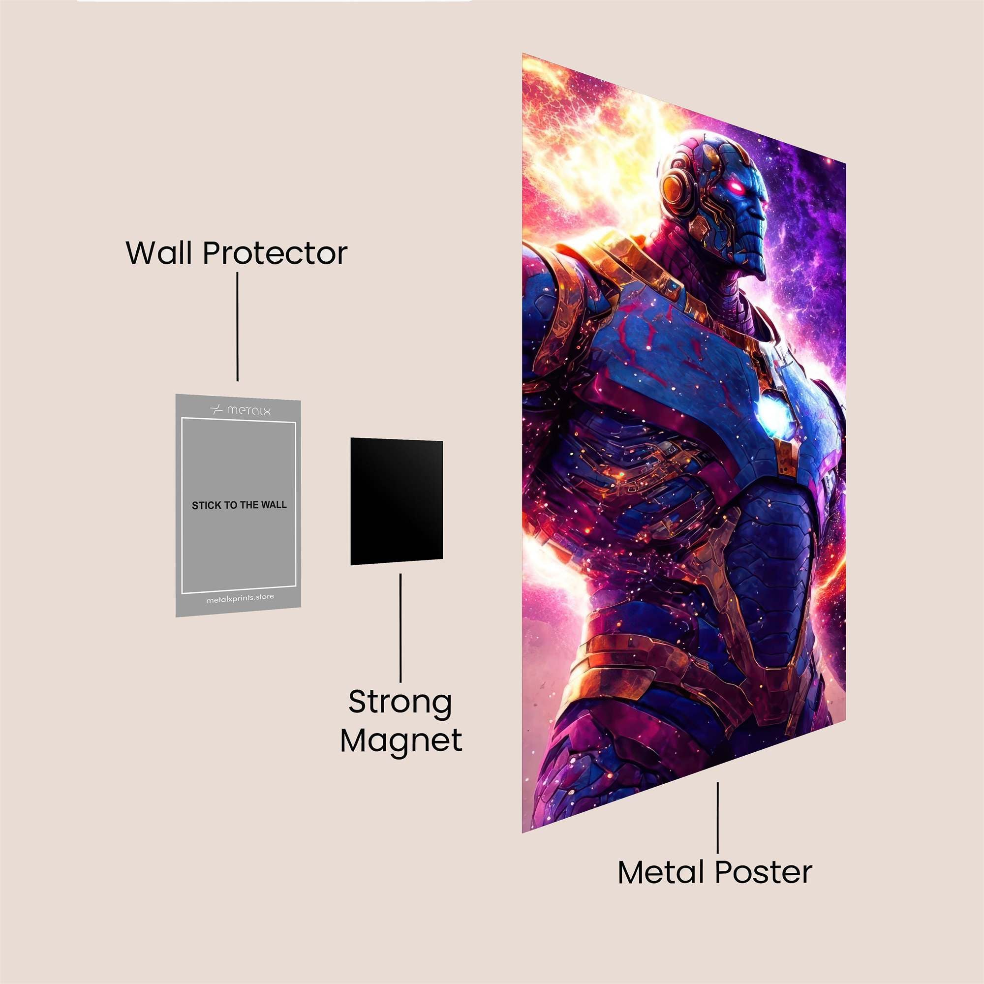 Galactus Cosmic Safe Wall Magnetic / M