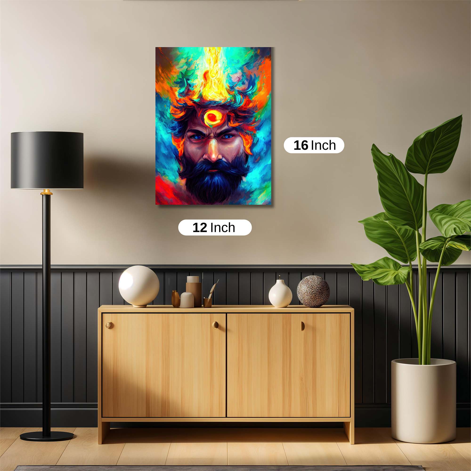 Shiva Blaze Safe Wall Magnetic / M