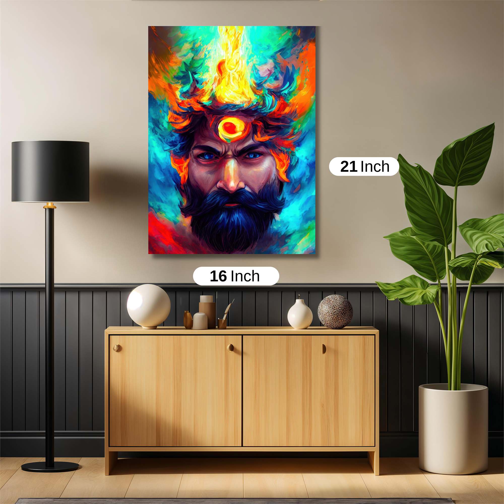 Shiva Blaze Safe Wall Magnetic / M