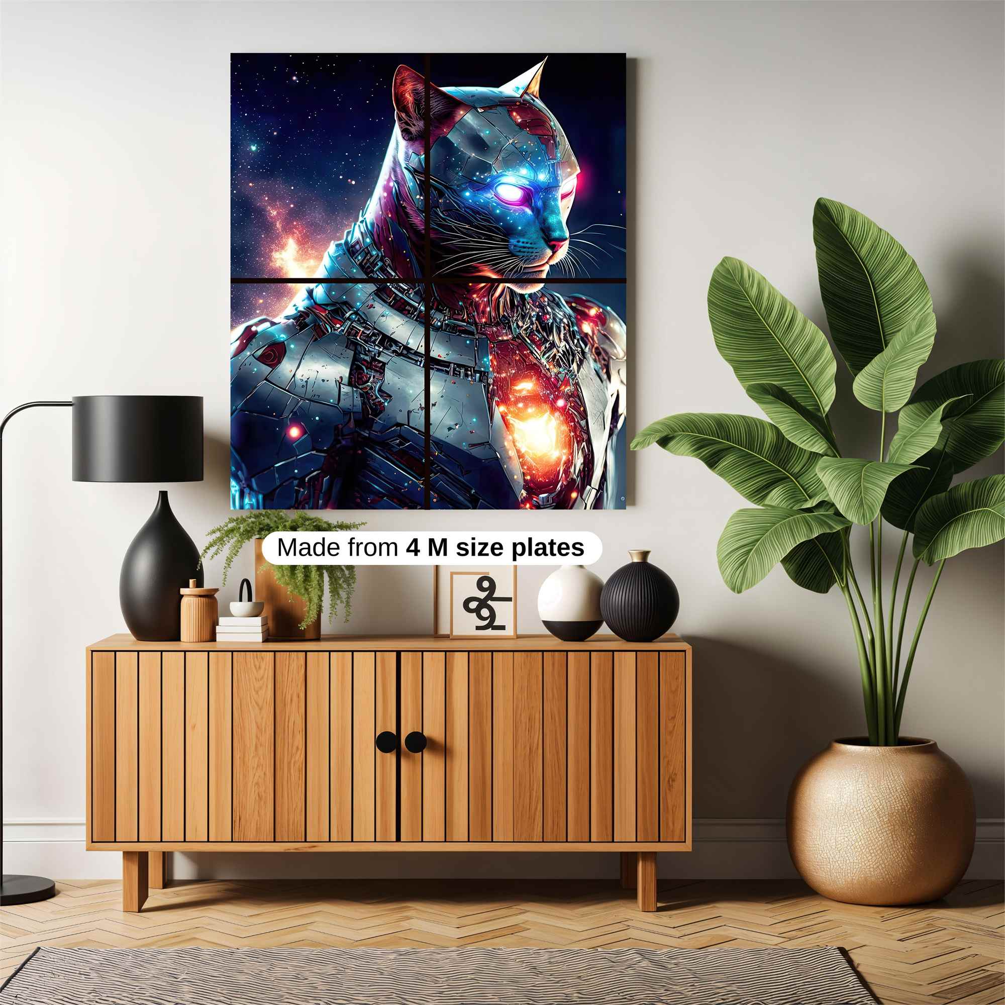 Cosmic Sentinel Safe Wall Magnetic / M