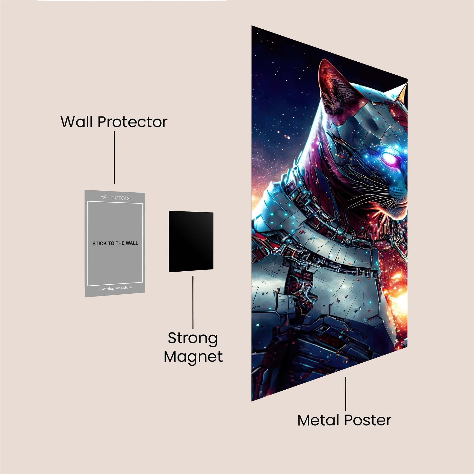 Cosmic Sentinel Safe Wall Magnetic / M