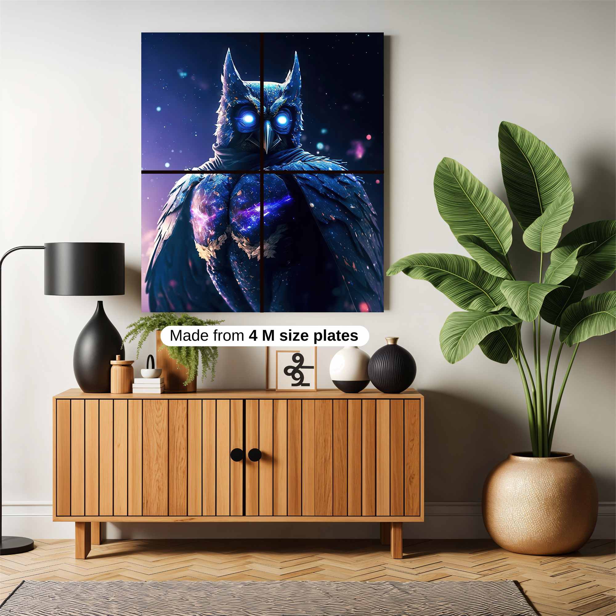 Cosmic Owl Safe Wall Magnetic / M