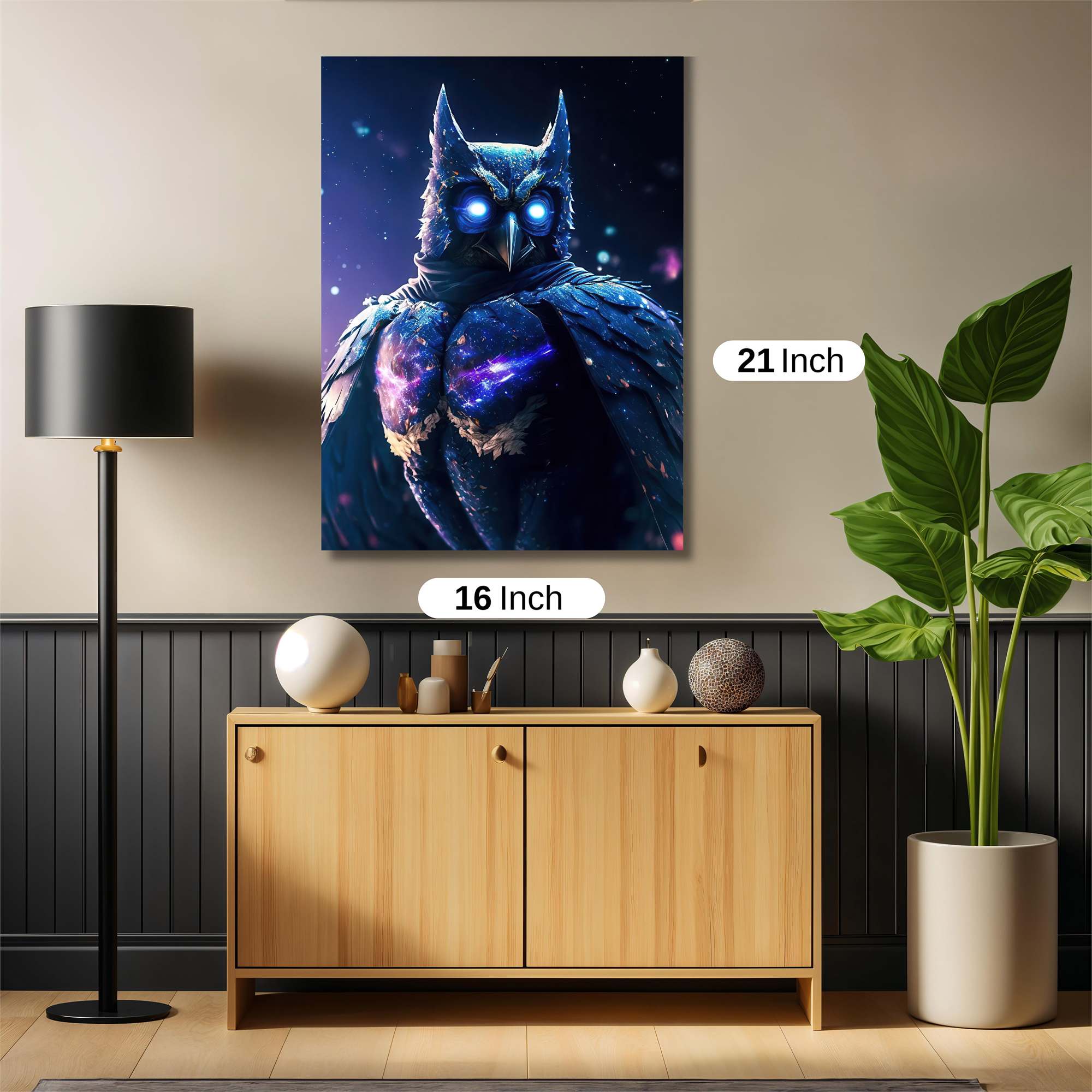 Cosmic Owl Safe Wall Magnetic / M