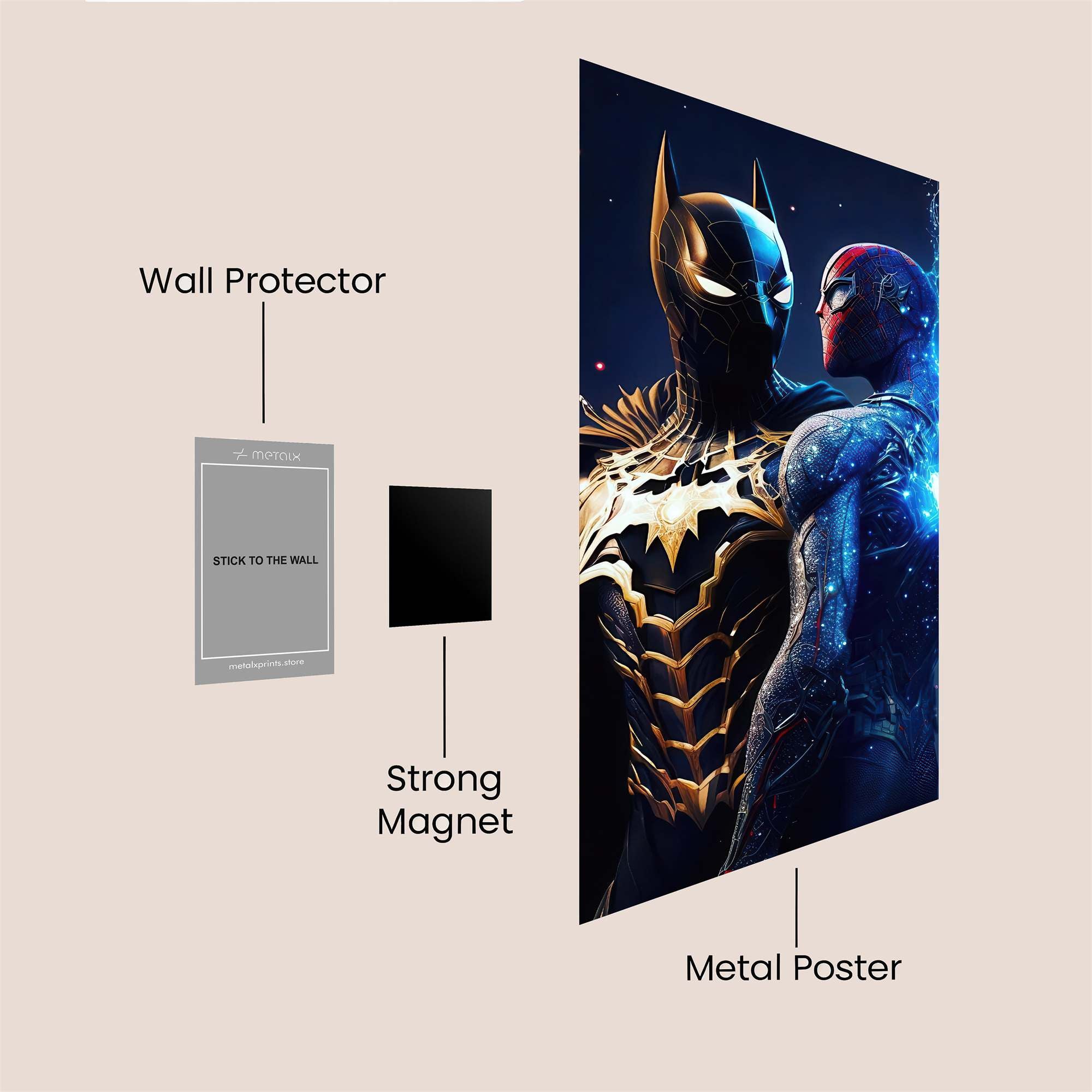 Symbiote Clash Safe Wall Magnetic / M