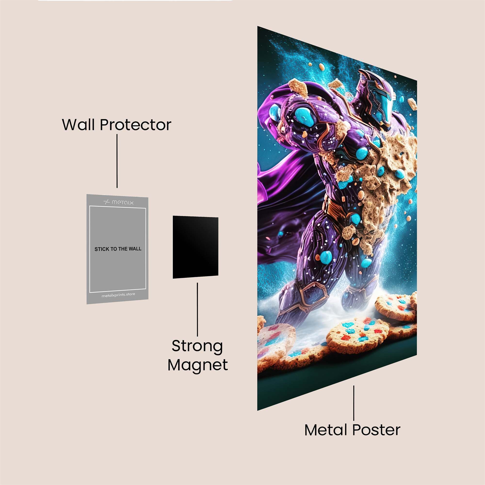 Phoenix Enigma Safe Wall Magnetic / M