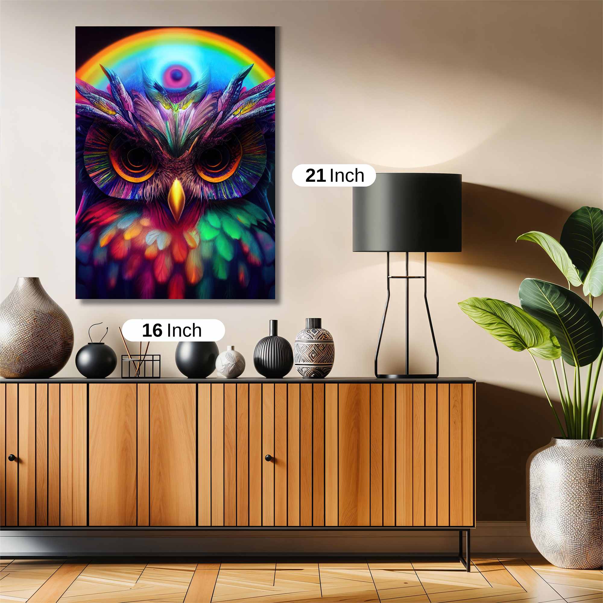 Owl Radiance Safe Wall Magnetic / M