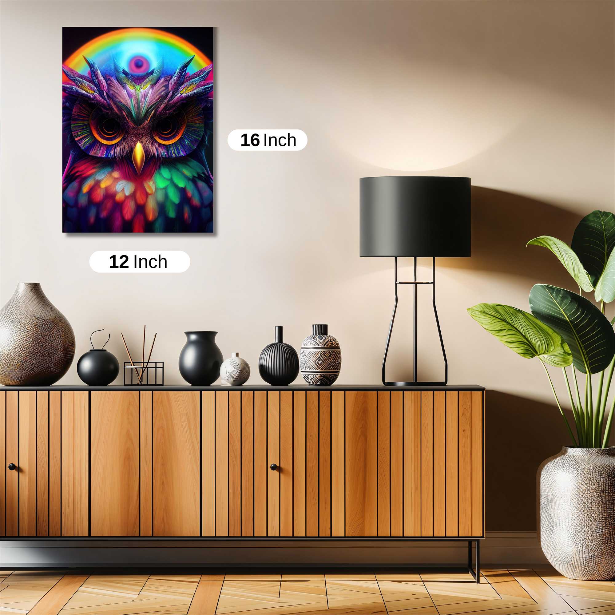 Owl Radiance Safe Wall Magnetic / M