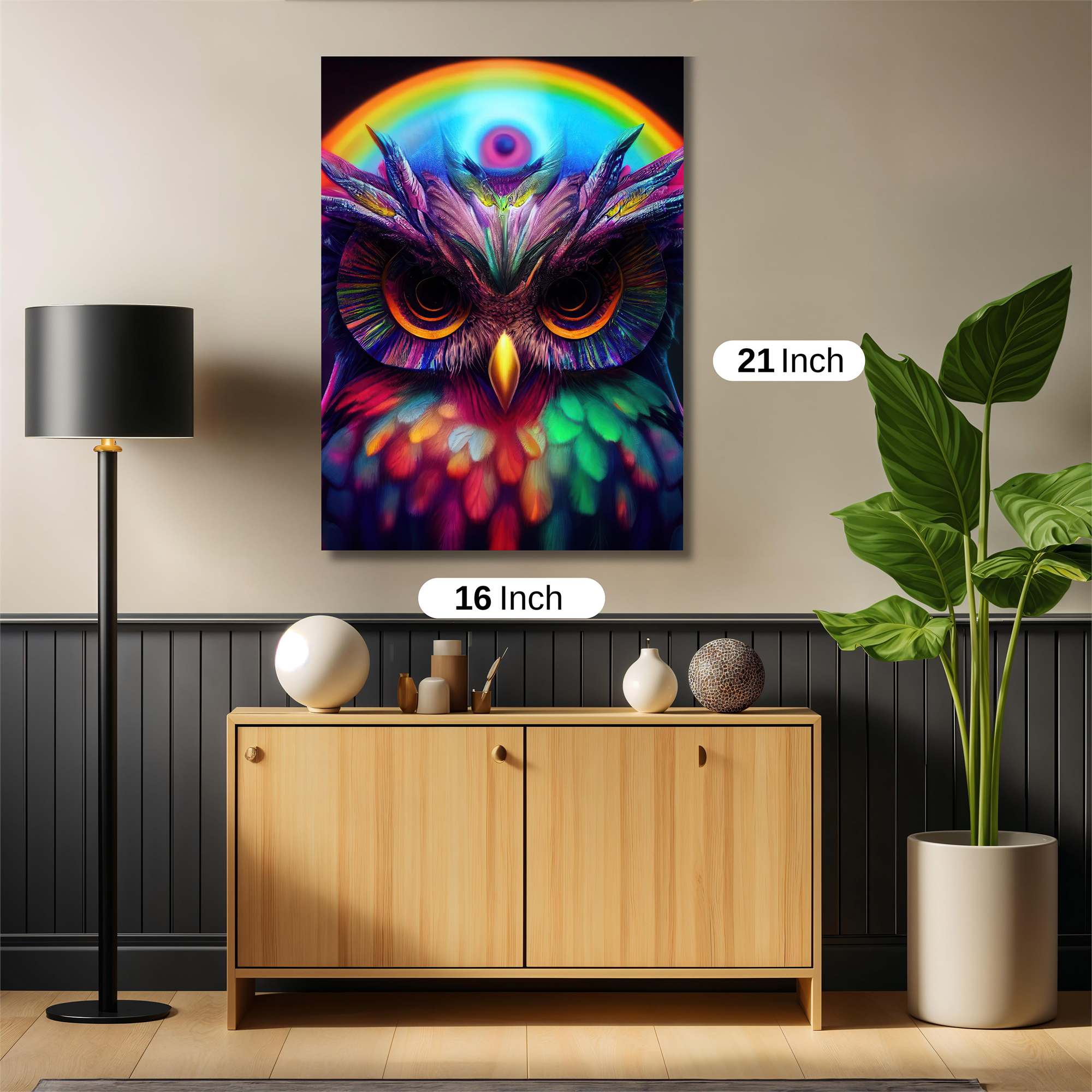 Owl Radiance Safe Wall Magnetic / M