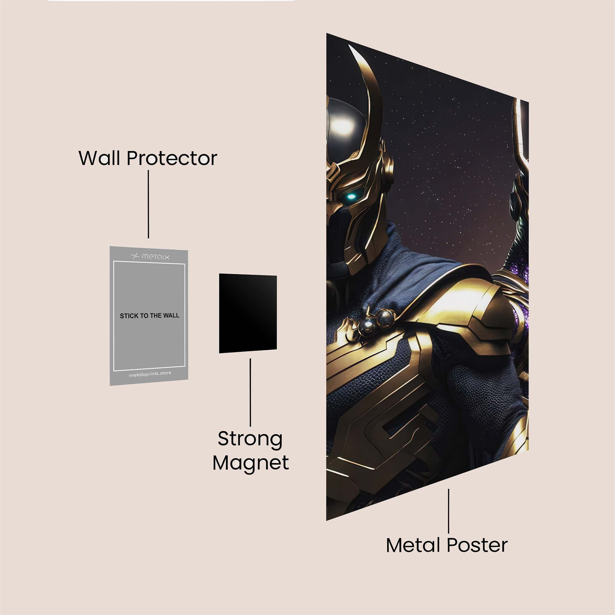 Daemon Duo Safe Wall Magnetic / M