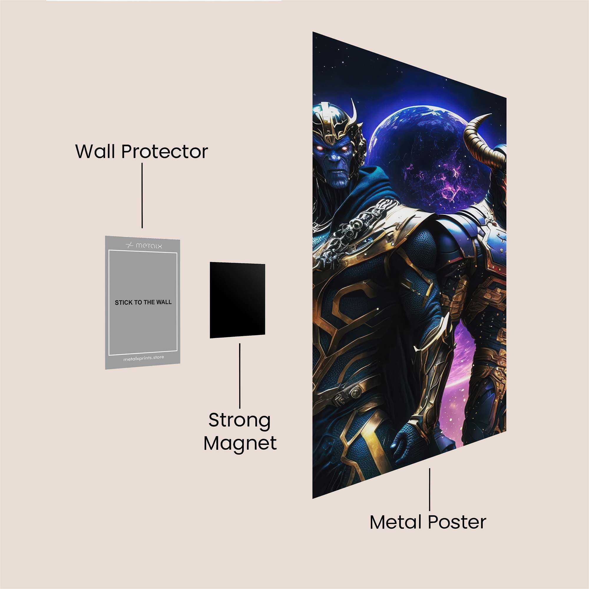 Kang Cosmic Safe Wall Magnetic / M
