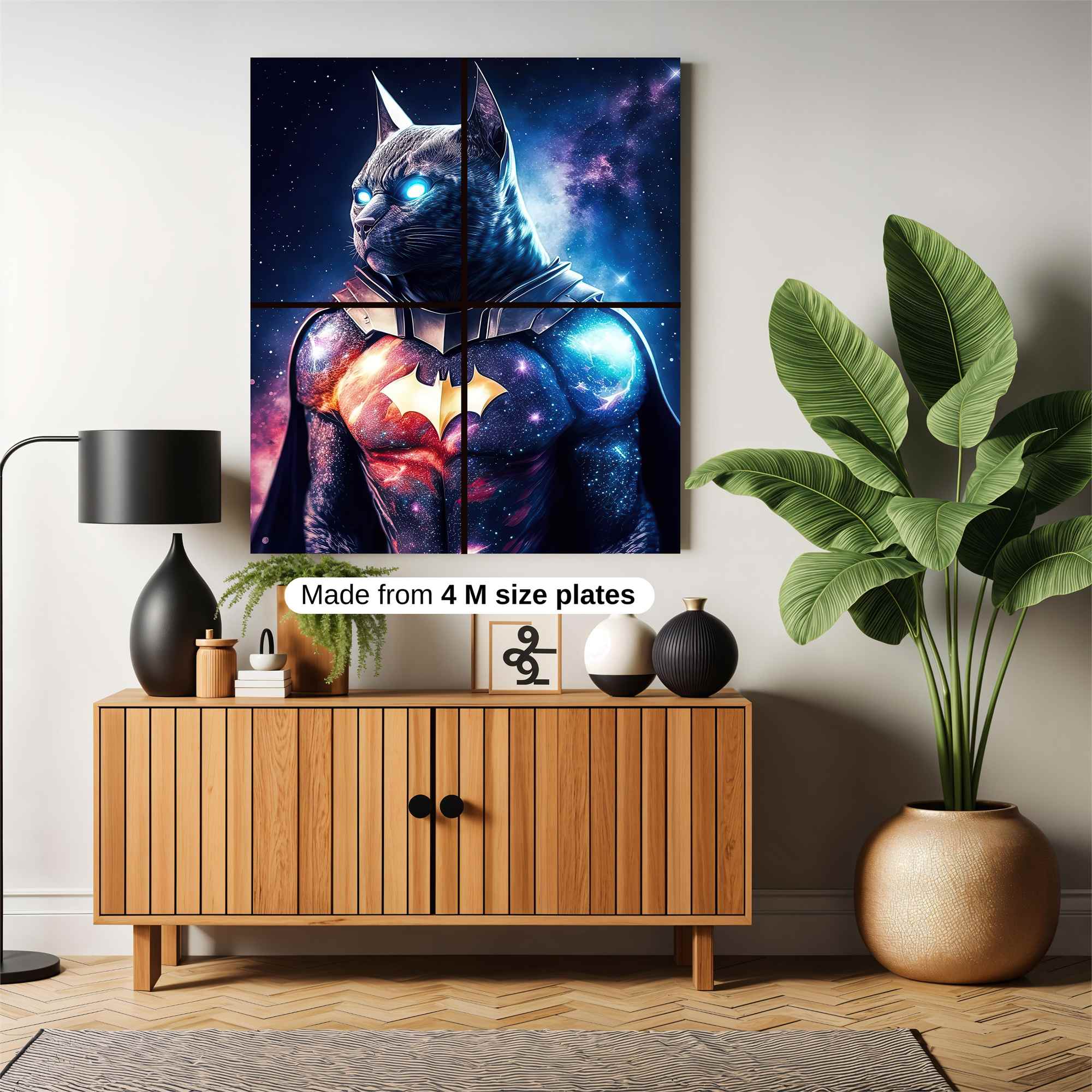 Cat Cosmic Safe Wall Magnetic / M