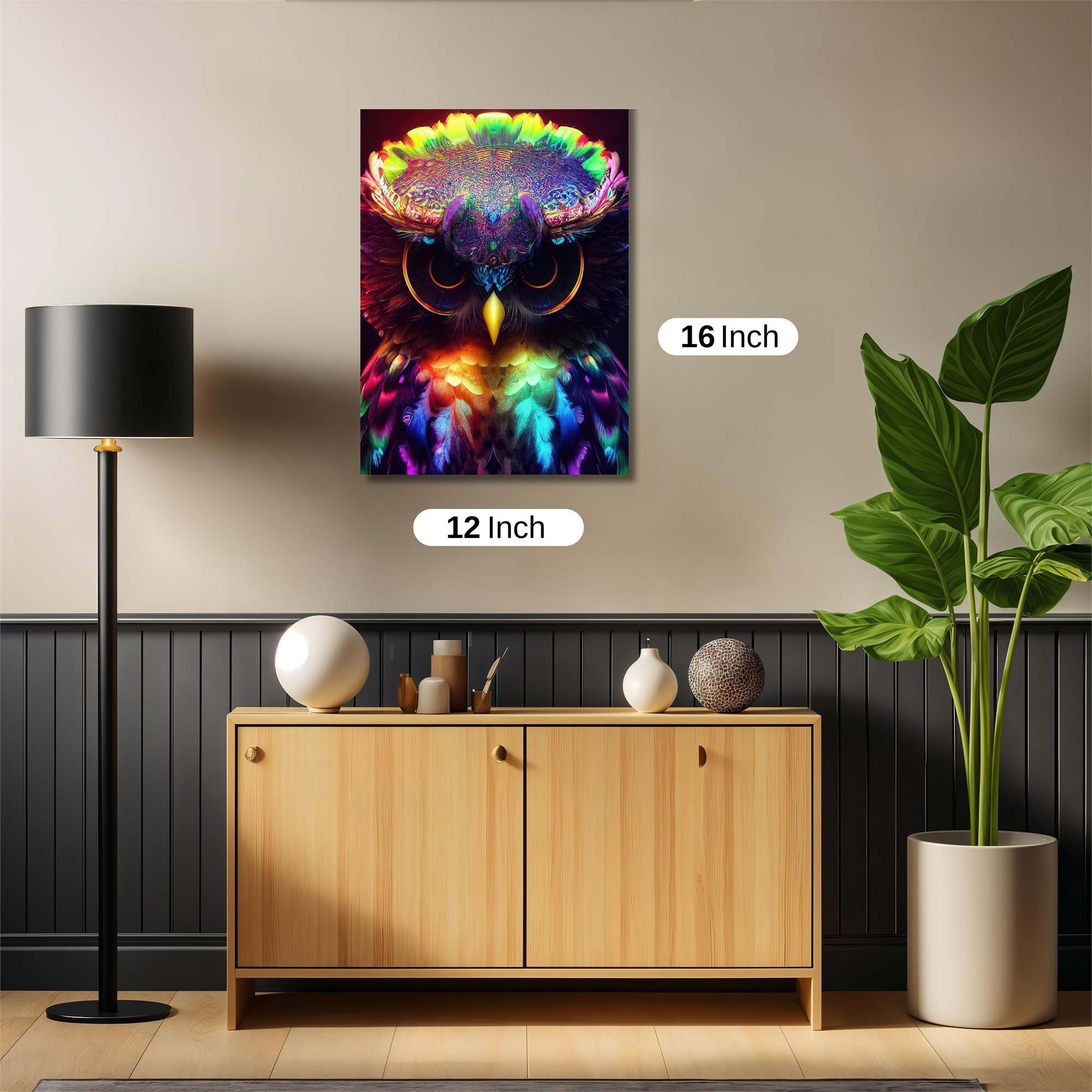 Owl Radiance Safe Wall Magnetic / M