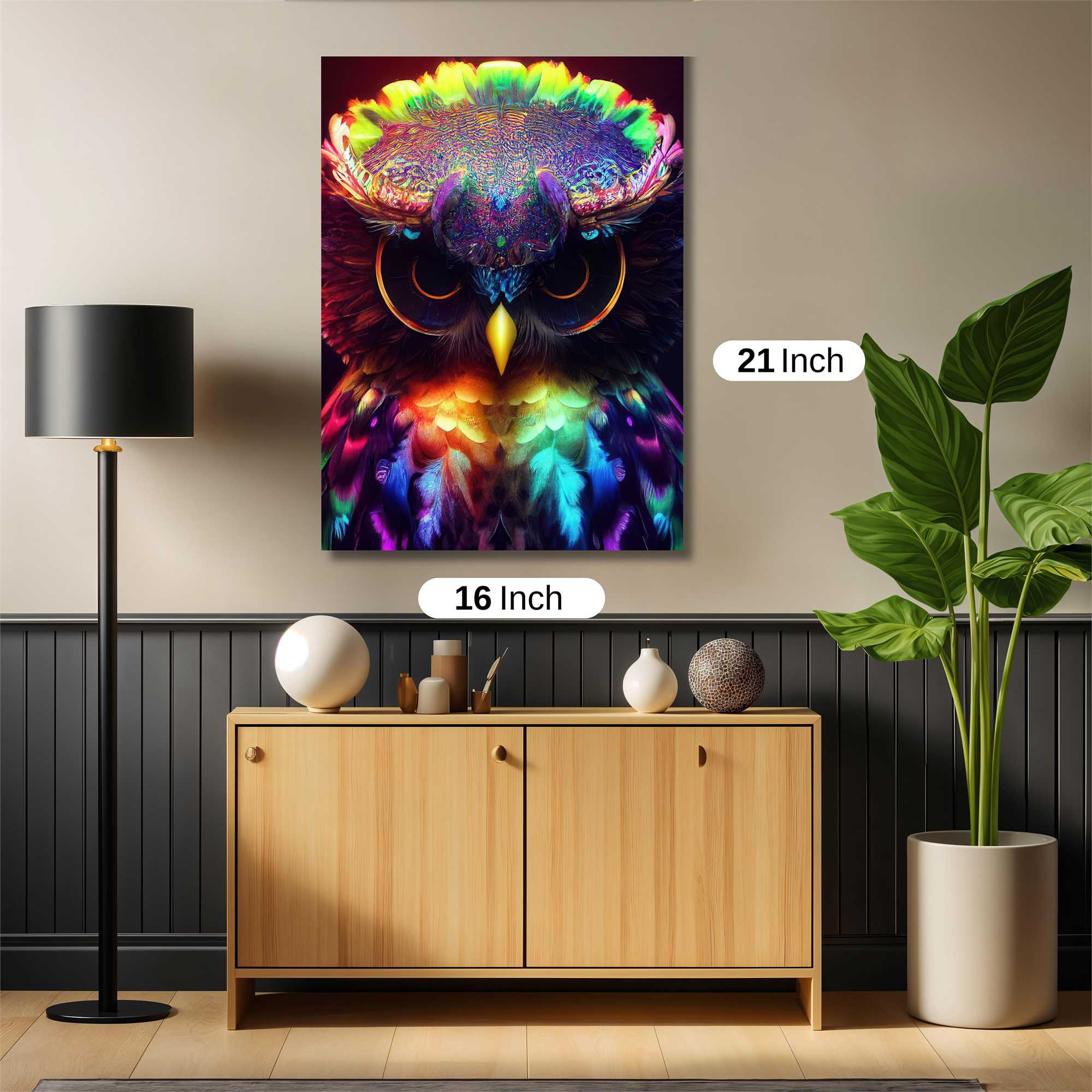 Owl Radiance Safe Wall Magnetic / M