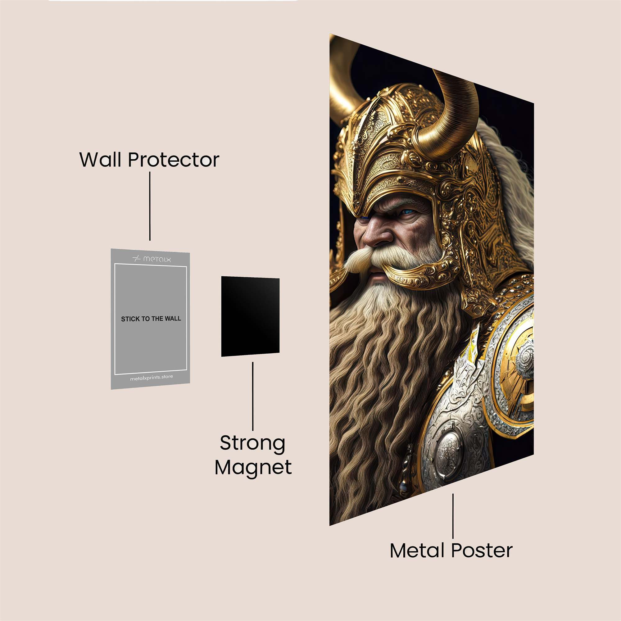 Odin Majestic Safe Wall Magnetic / M