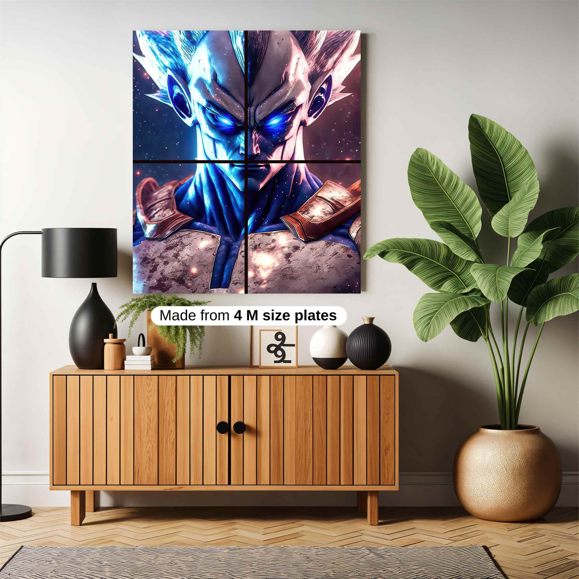 Vegeta Radiant Safe Wall Magnetic / M