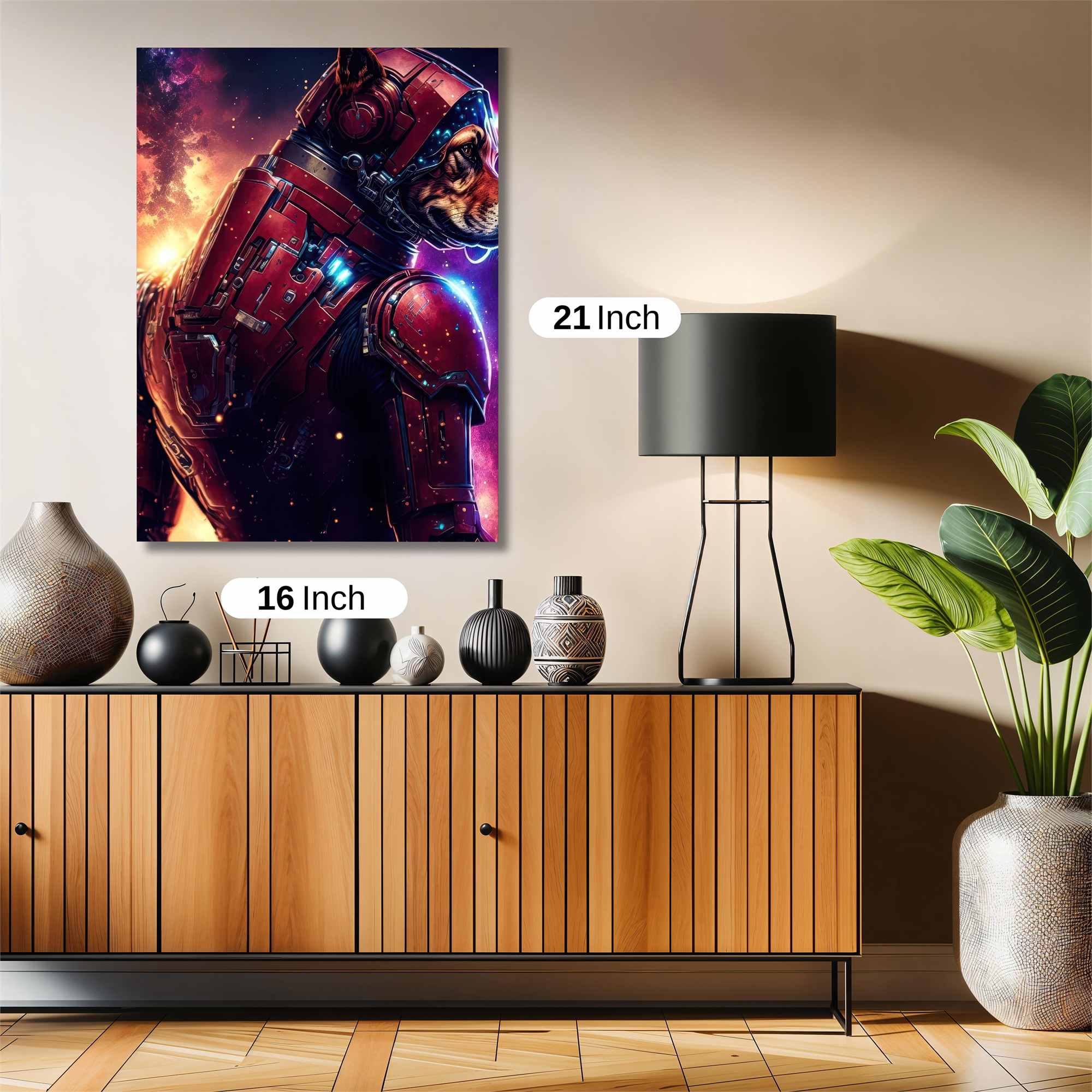 Cosmic Canine Safe Wall Magnetic / M