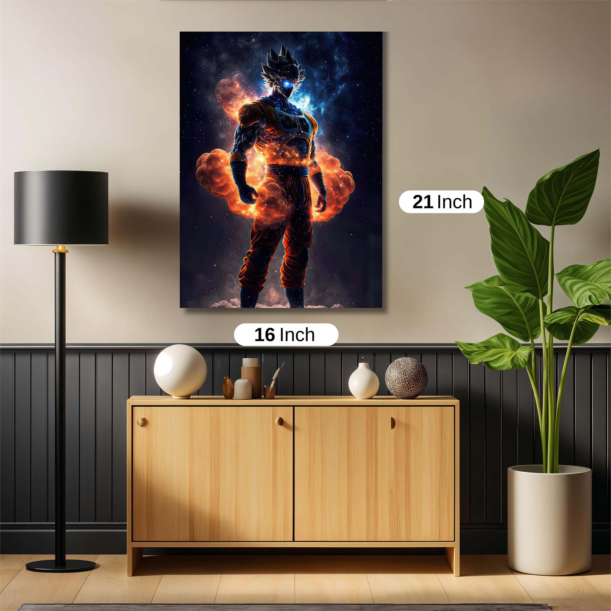 Goku Cosmic Safe Wall Magnetic / M