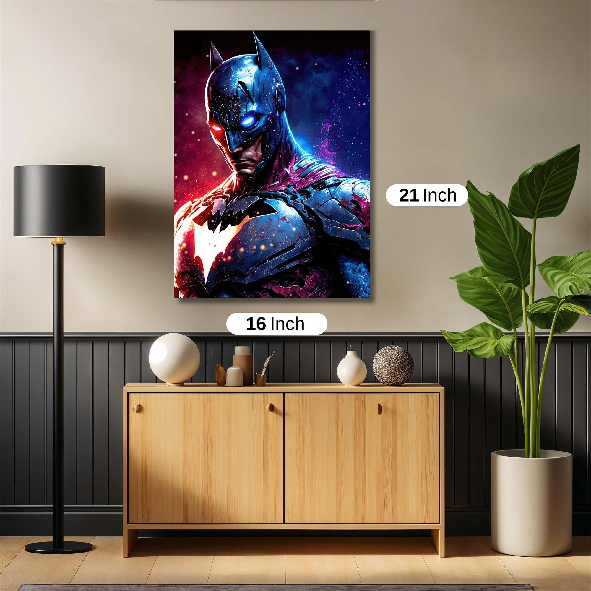 Batman Cosmic Safe Wall Magnetic / M