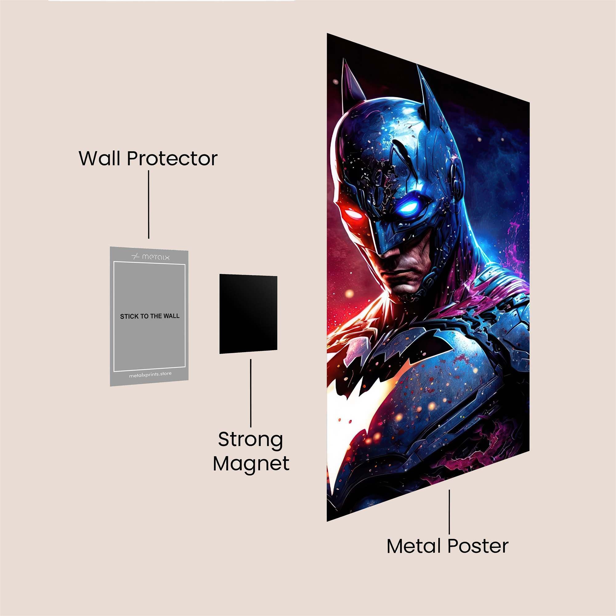 Batman Cosmic Safe Wall Magnetic / M