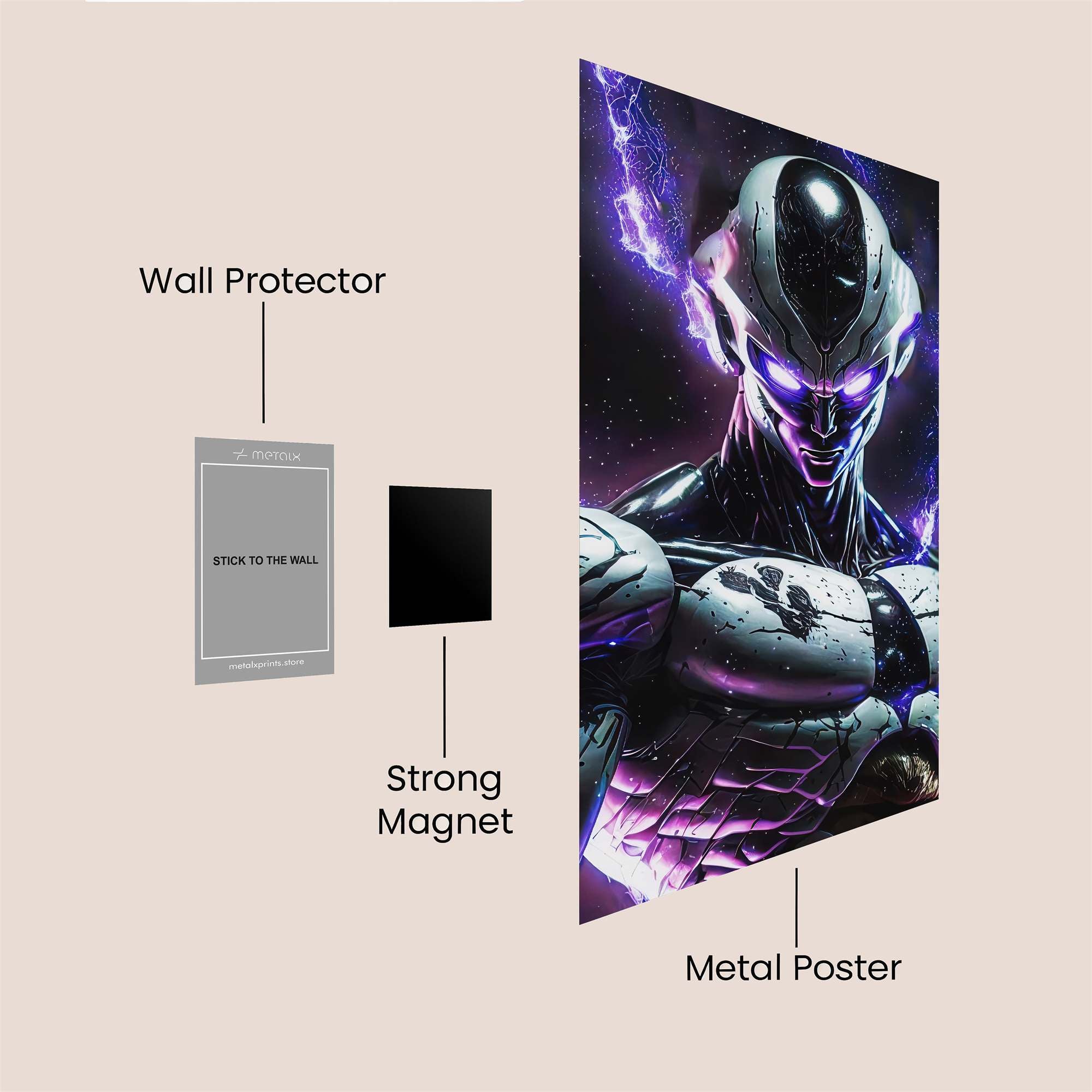 Frieza Menace Safe Wall Magnetic / M