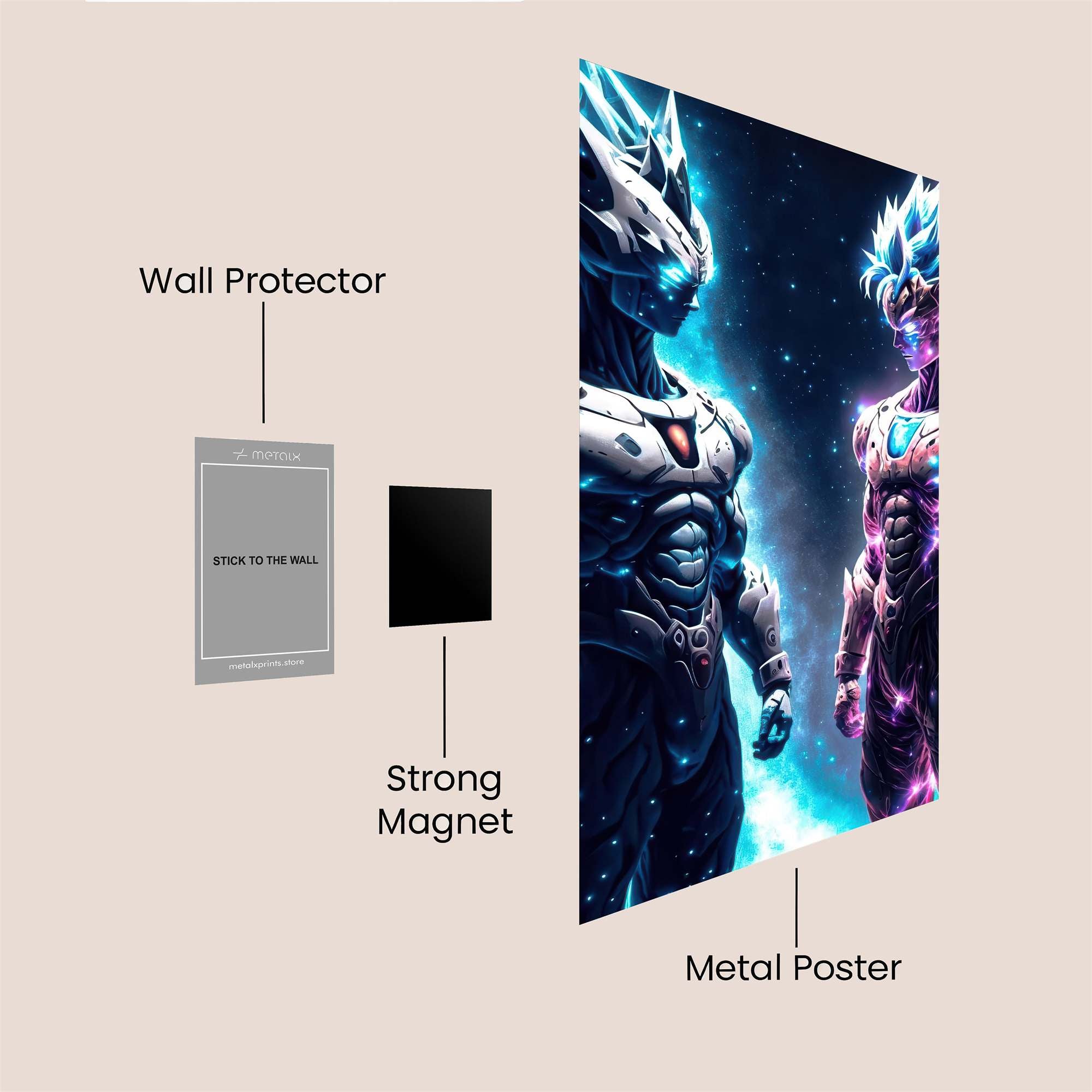 Android Radiance Safe Wall Magnetic / M