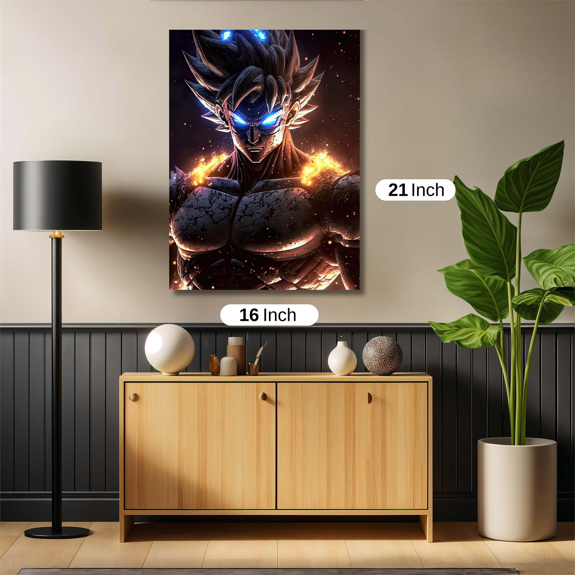 Goku Radiance Safe Wall Magnetic / M