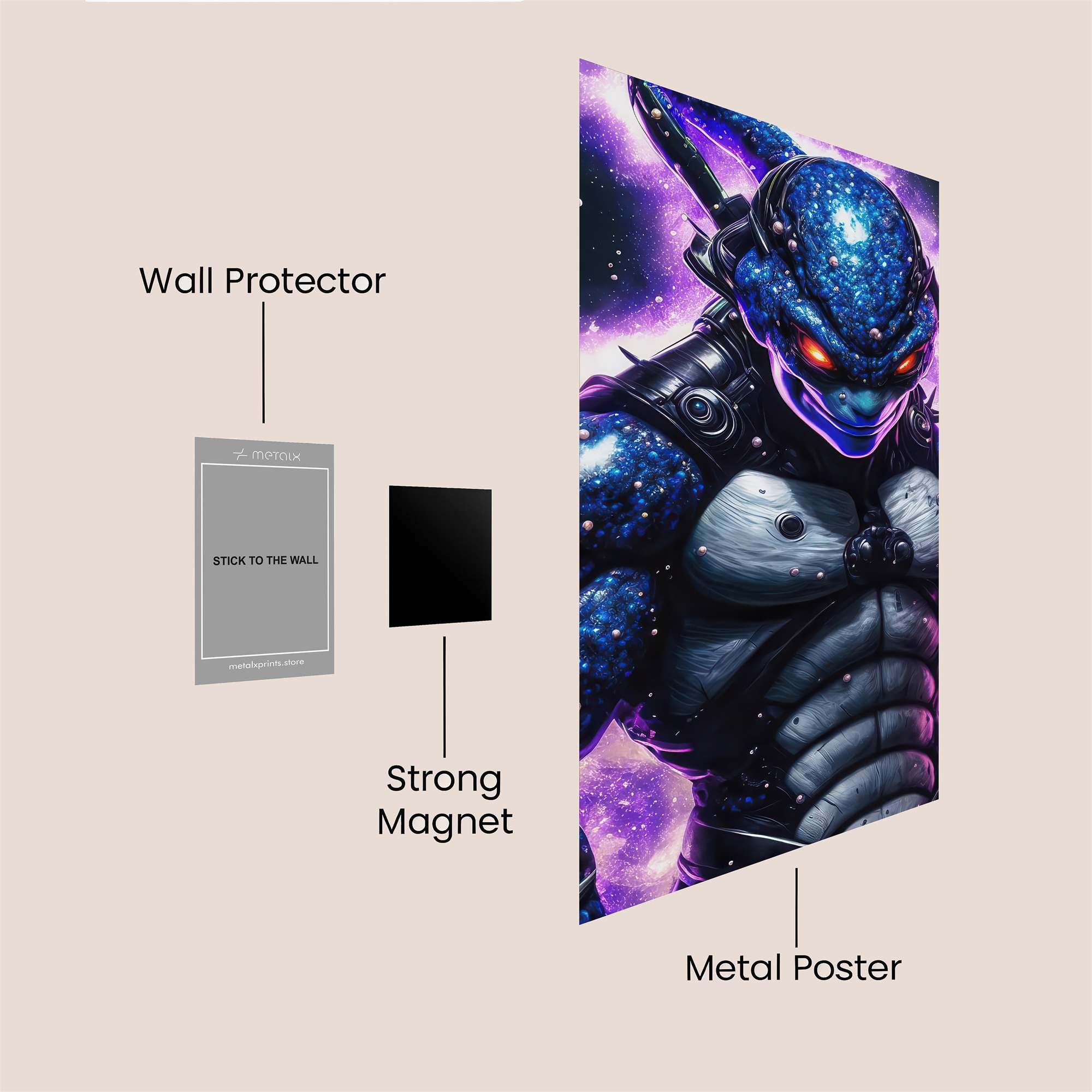 Frieza Cosmic Safe Wall Magnetic / M