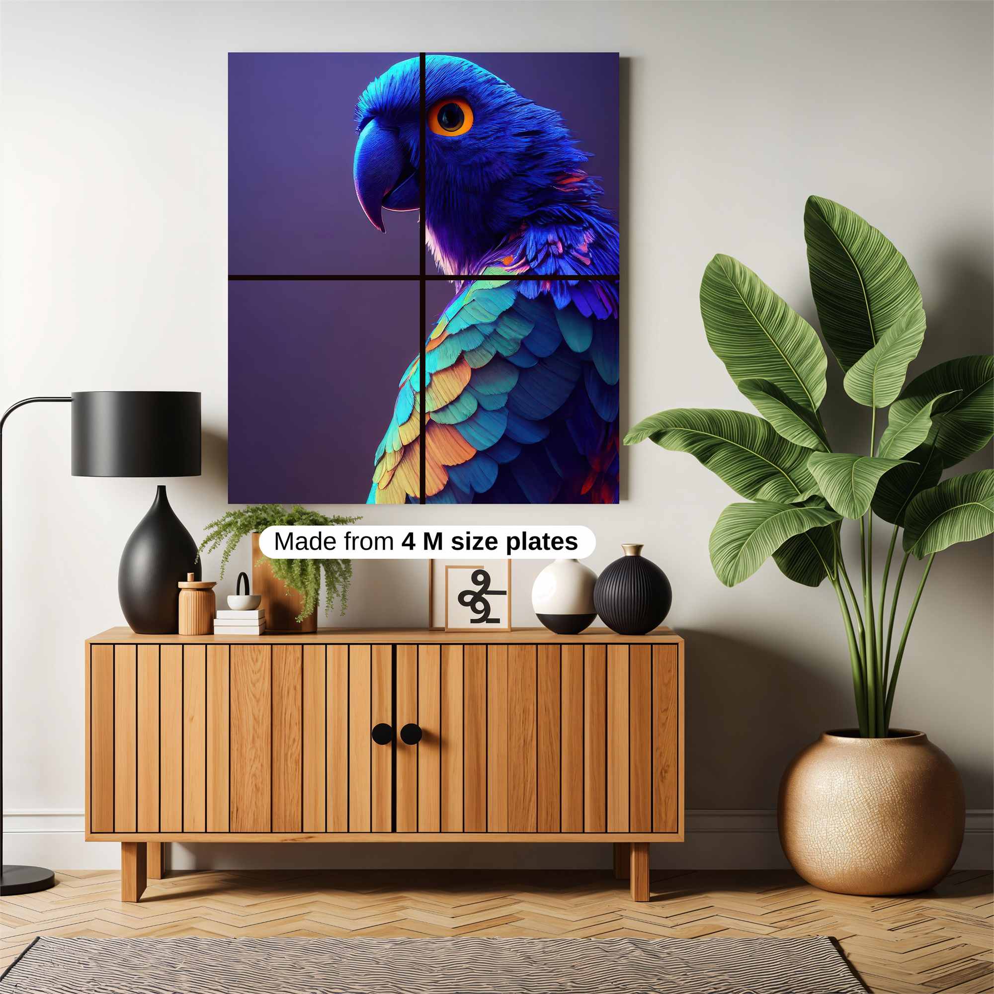 Macaw Majestic Safe Wall Magnetic / M