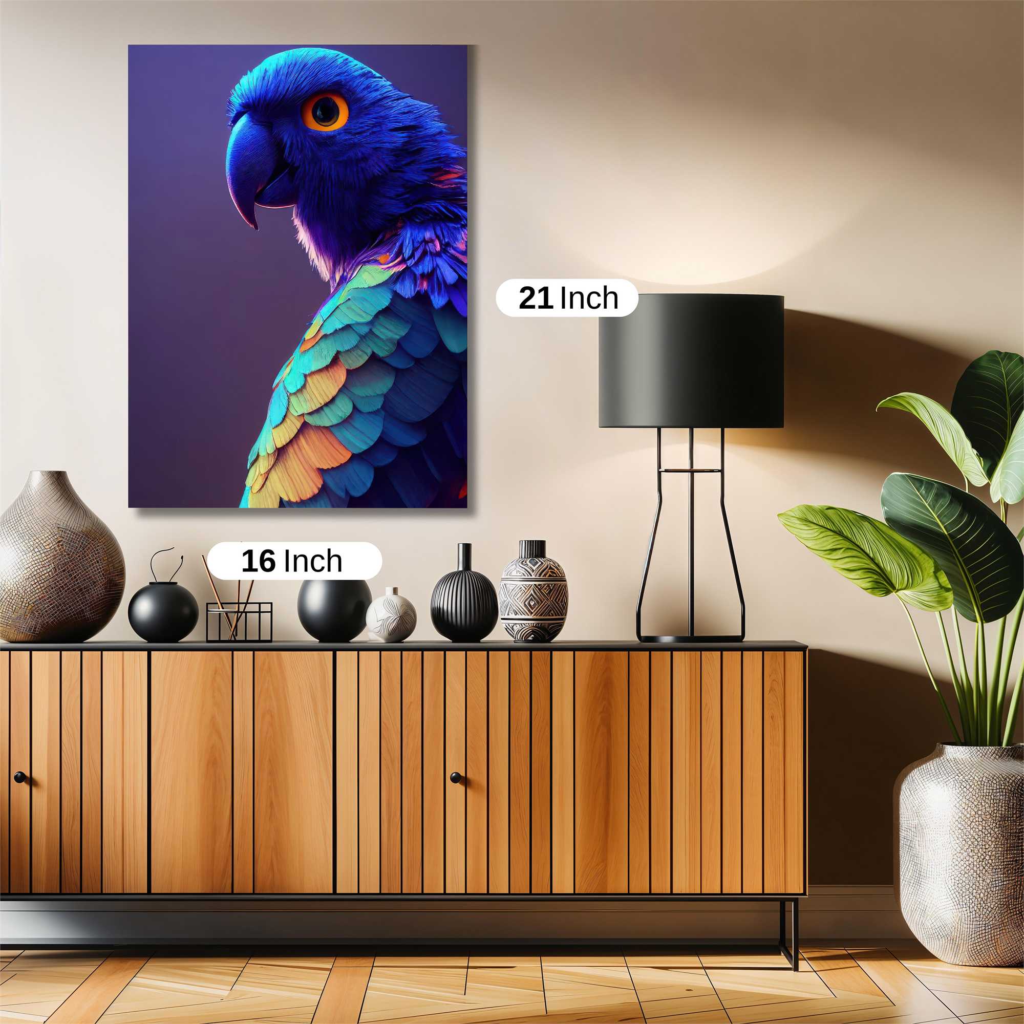 Macaw Majestic Safe Wall Magnetic / M