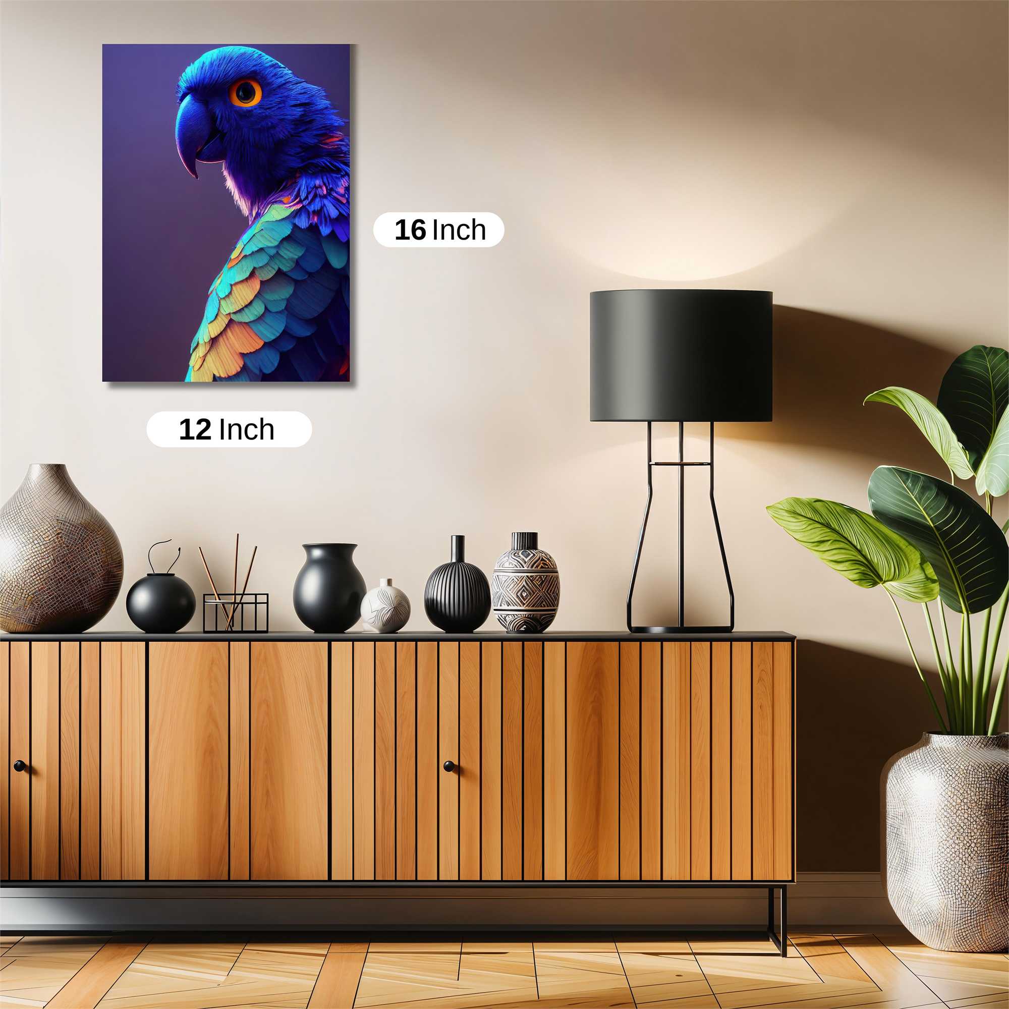 Macaw Majestic Safe Wall Magnetic / M