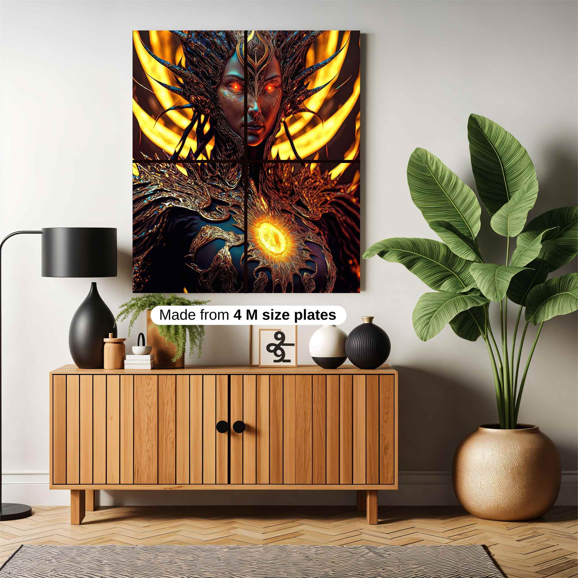 Fire Empress Safe Wall Magnetic / M