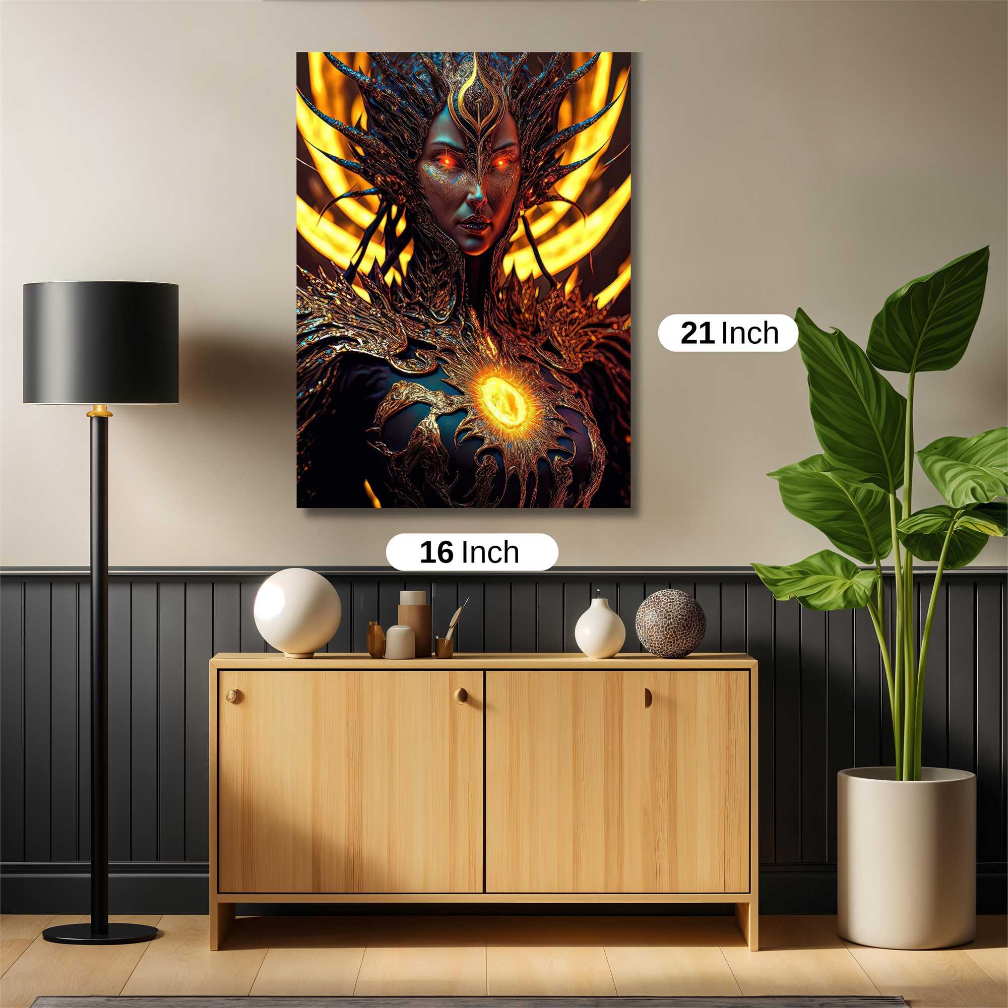 Fire Empress Safe Wall Magnetic / M