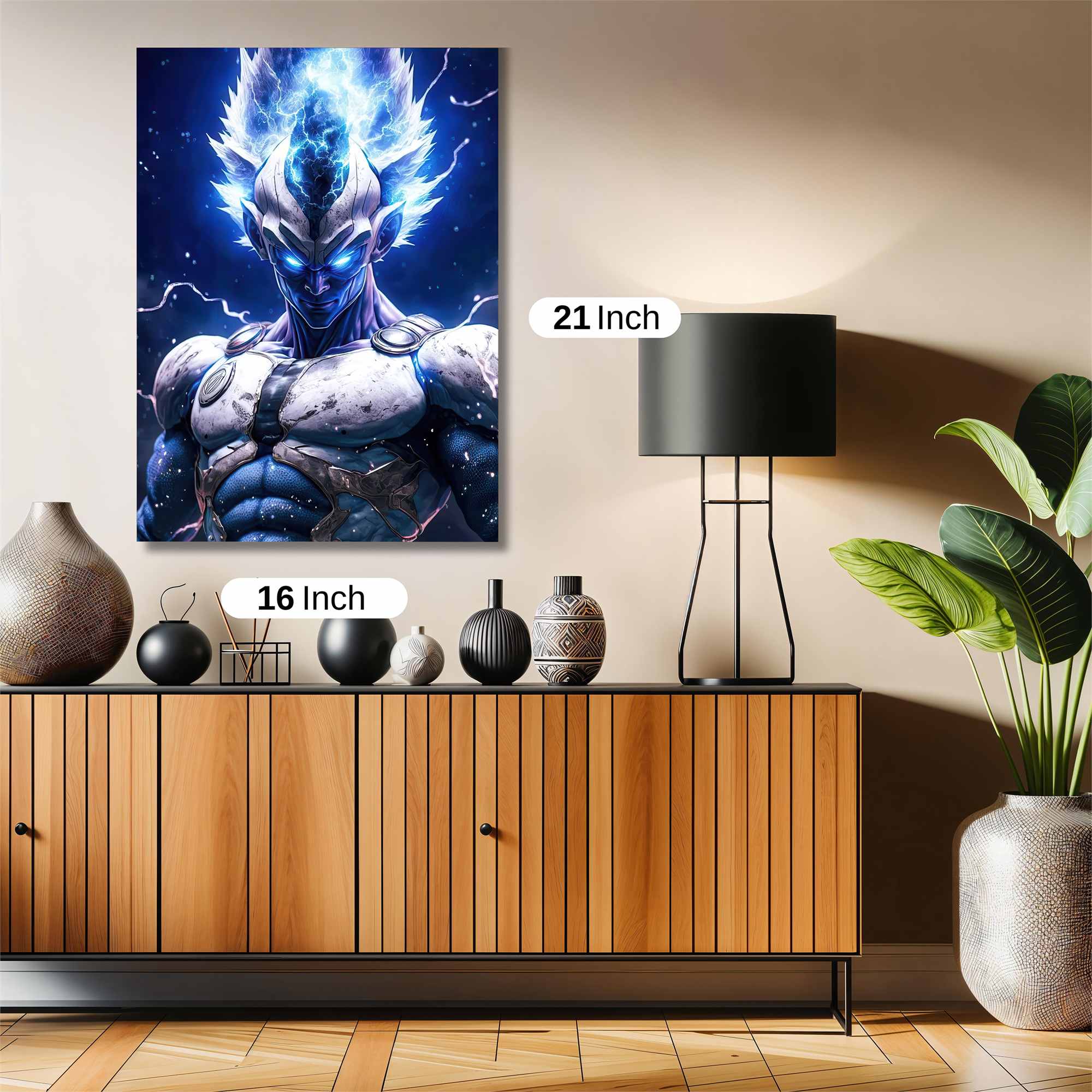 Vegeta Volatile Safe Wall Magnetic / M