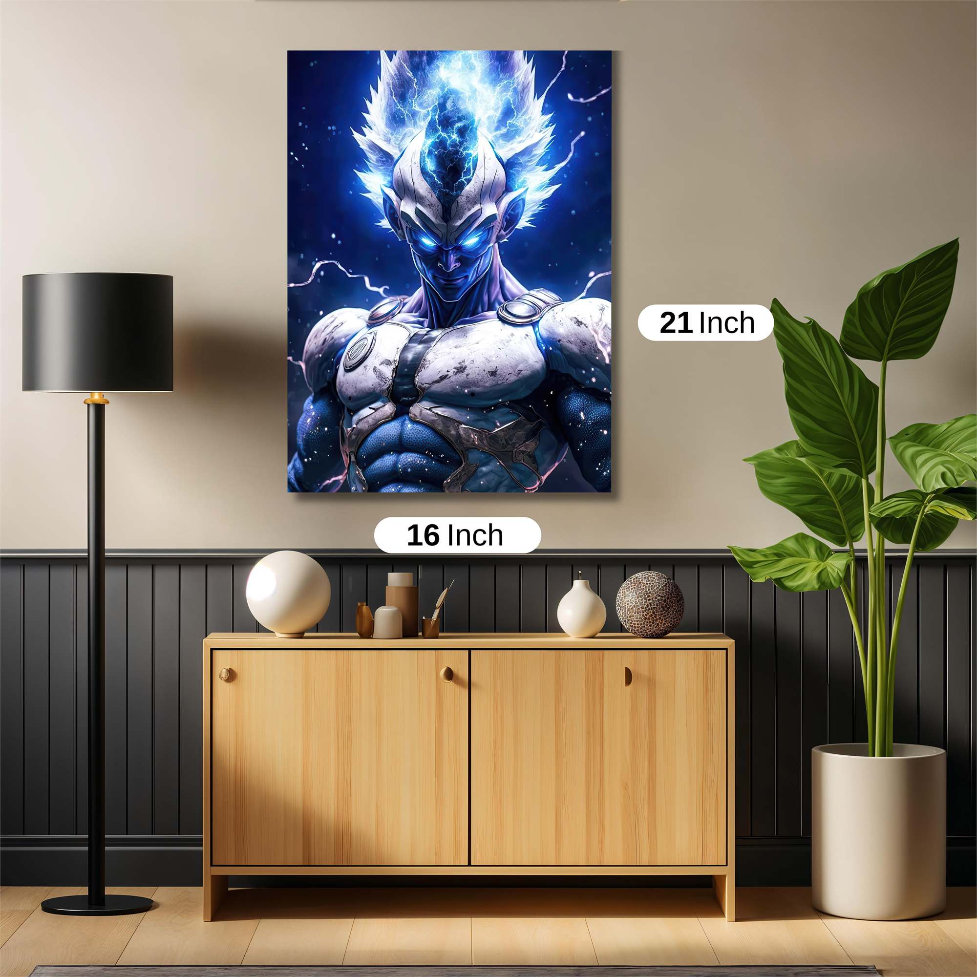 Vegeta Volatile Safe Wall Magnetic / M