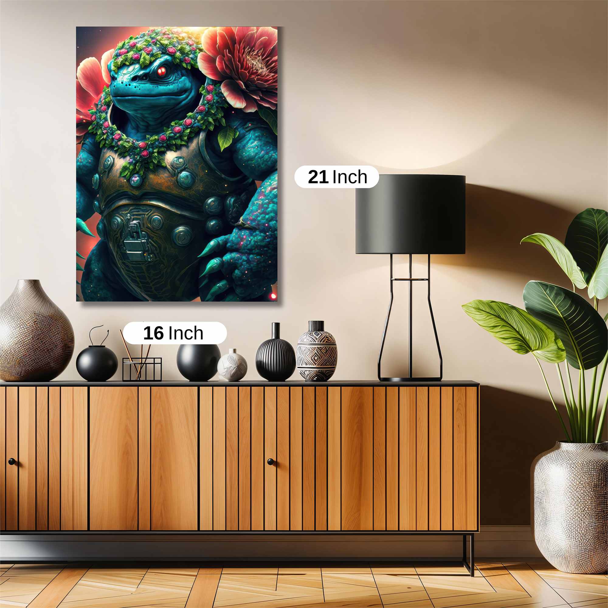 Floral Guardian Safe Wall Magnetic / M