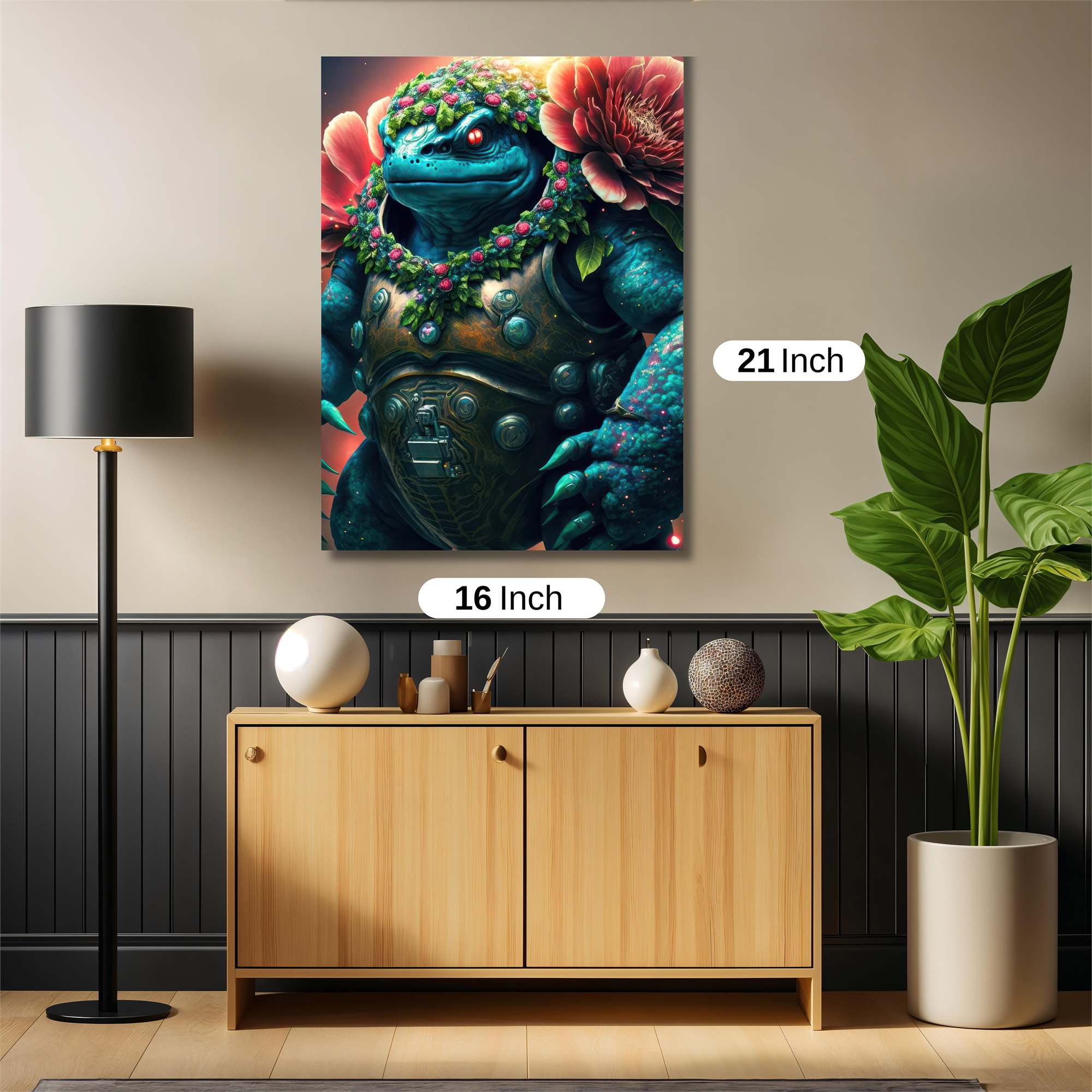 Floral Guardian Safe Wall Magnetic / M