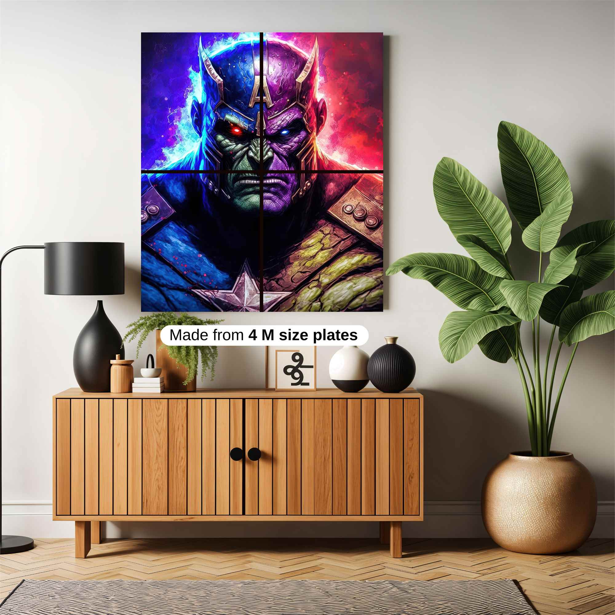 Thanos Twisted Safe Wall Magnetic / M