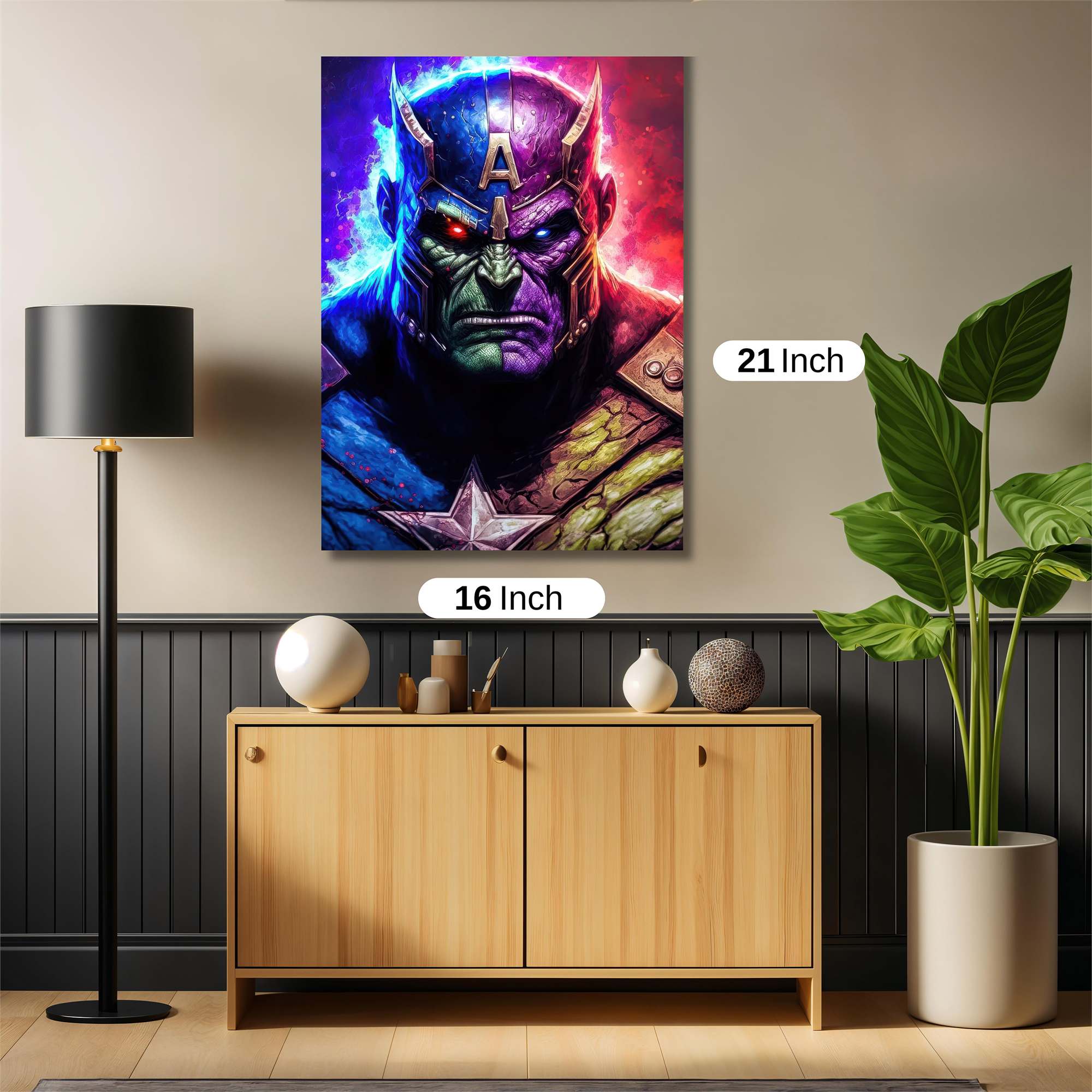 Thanos Twisted Safe Wall Magnetic / M