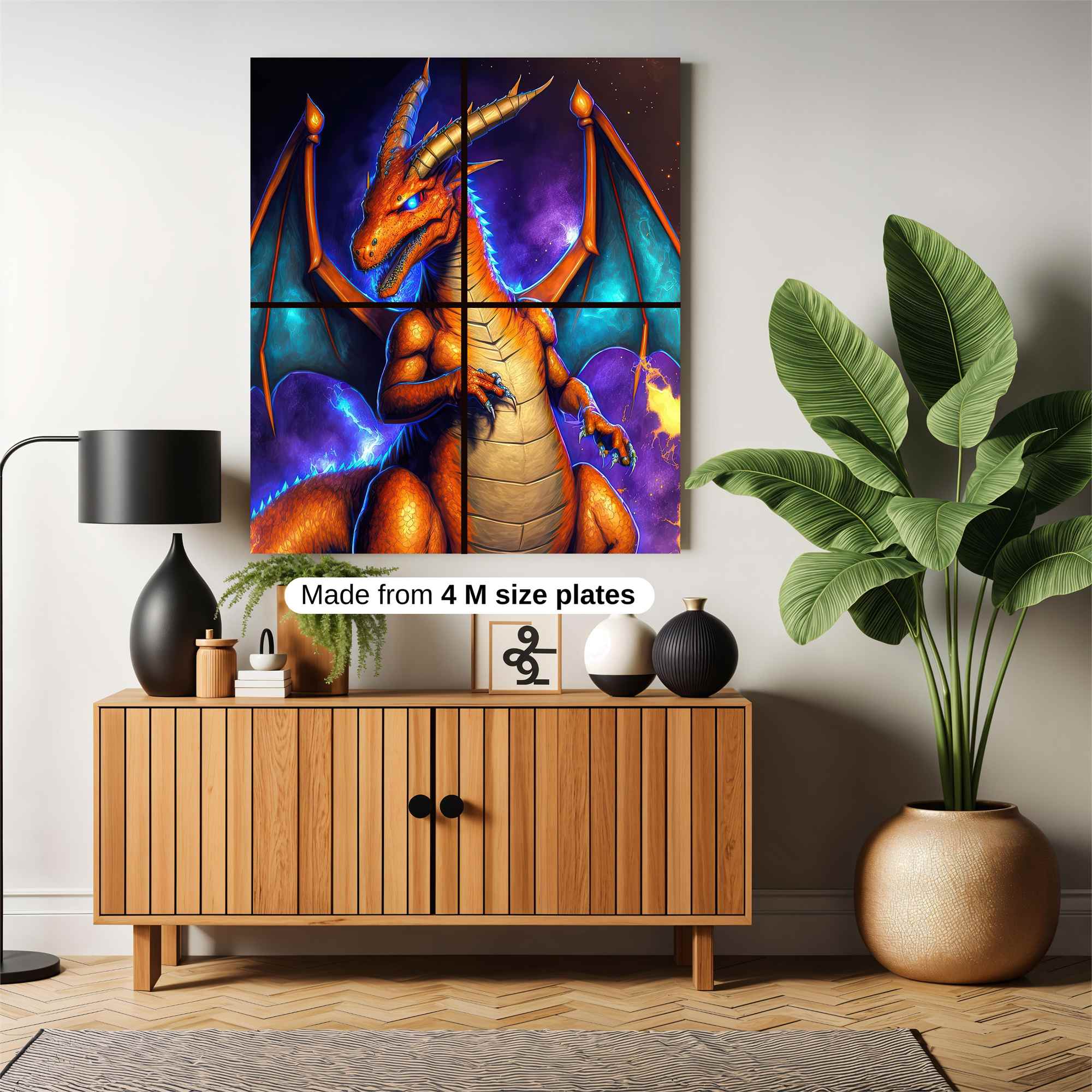 Charizard Majestic Safe Wall Magnetic / M