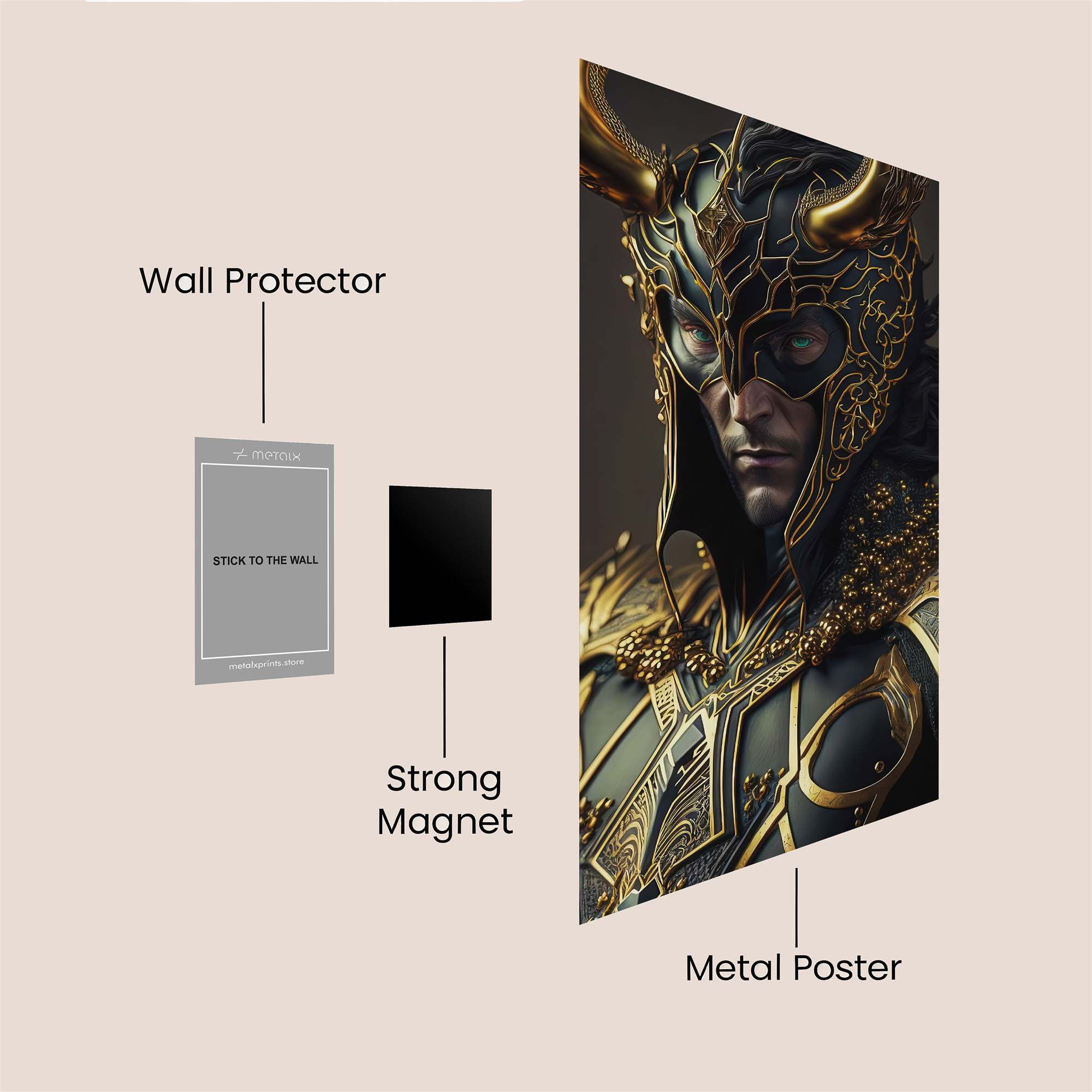 Loki Regal Safe Wall Magnetic / M