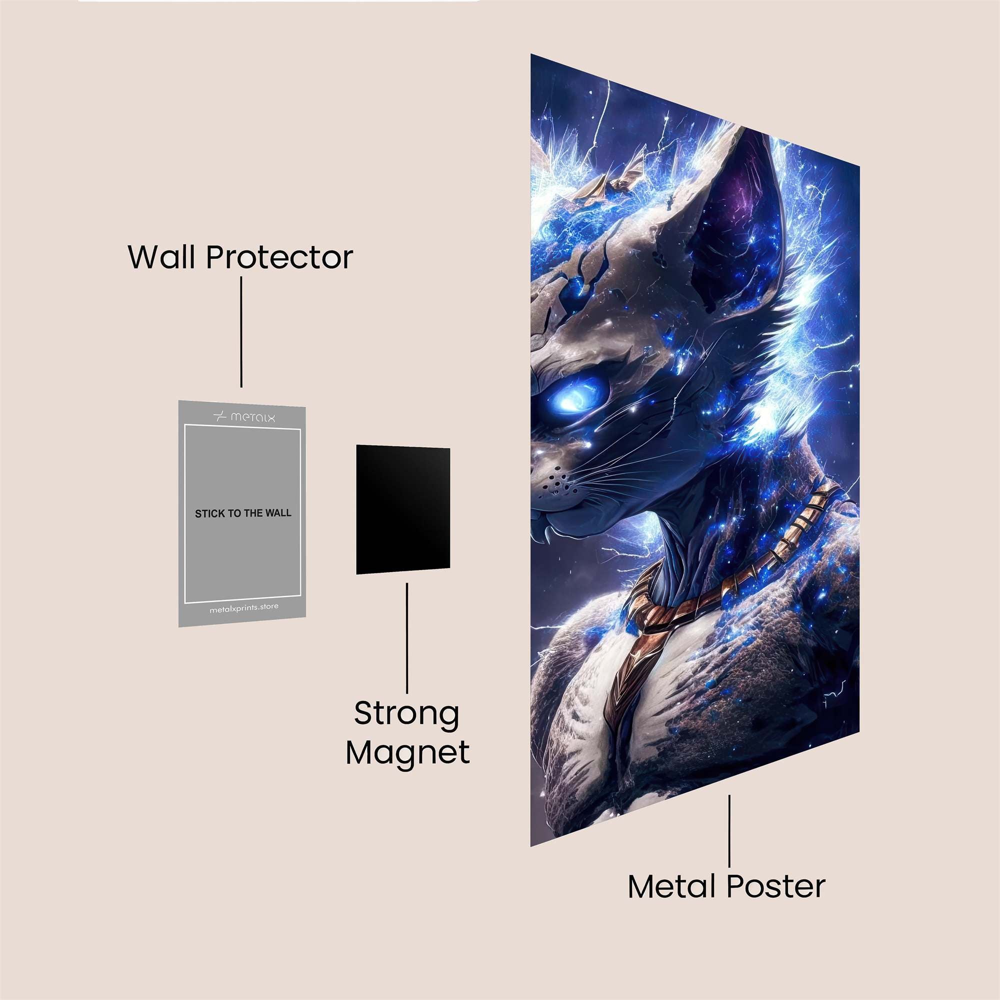 Electric Majesty Safe Wall Magnetic / M