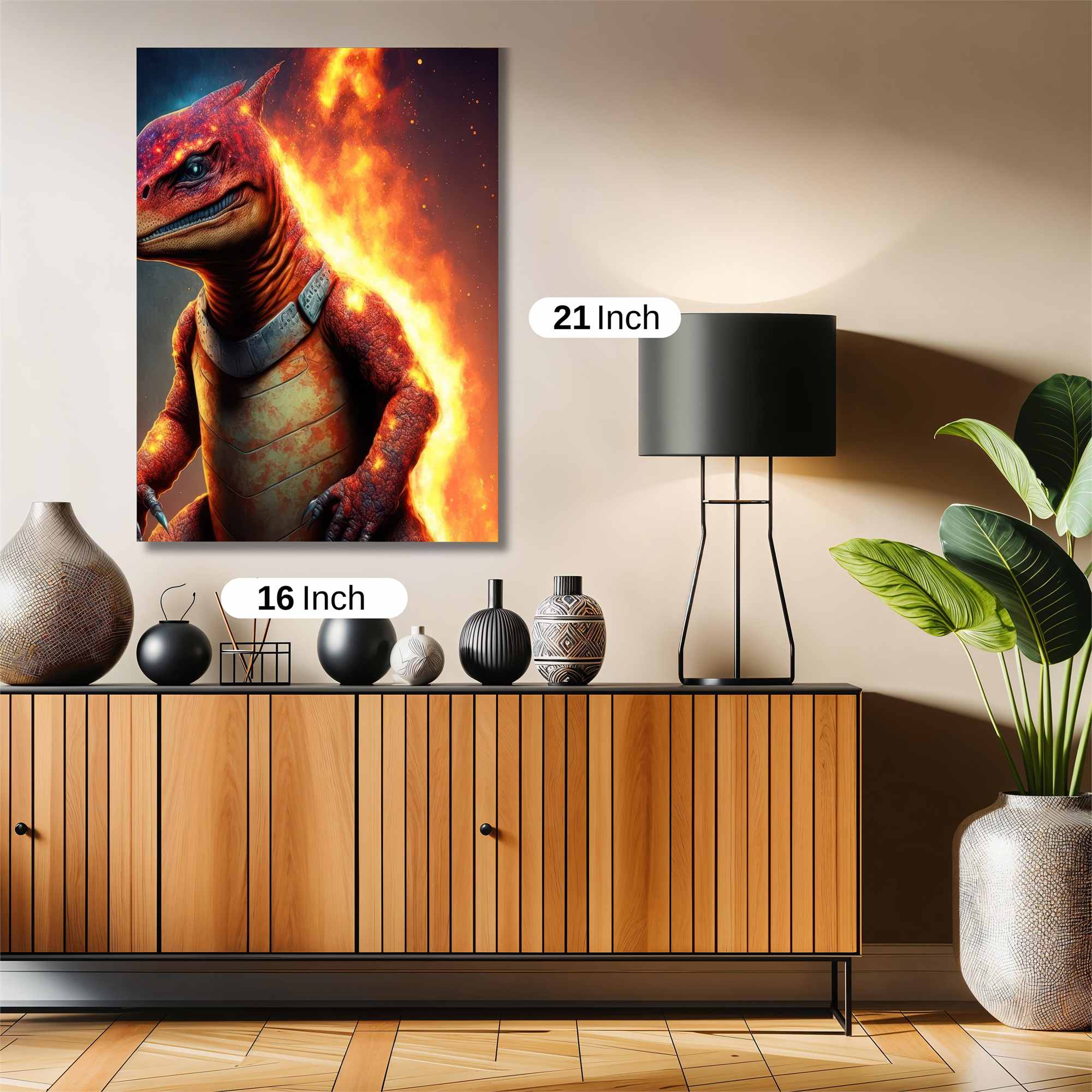 Charizard Blaze Safe Wall Magnetic / M