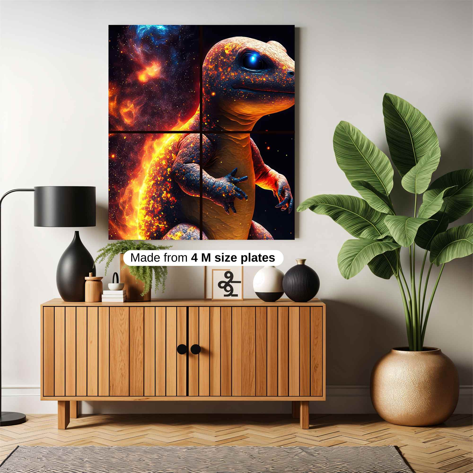 Charizard Cosmic Safe Wall Magnetic / M