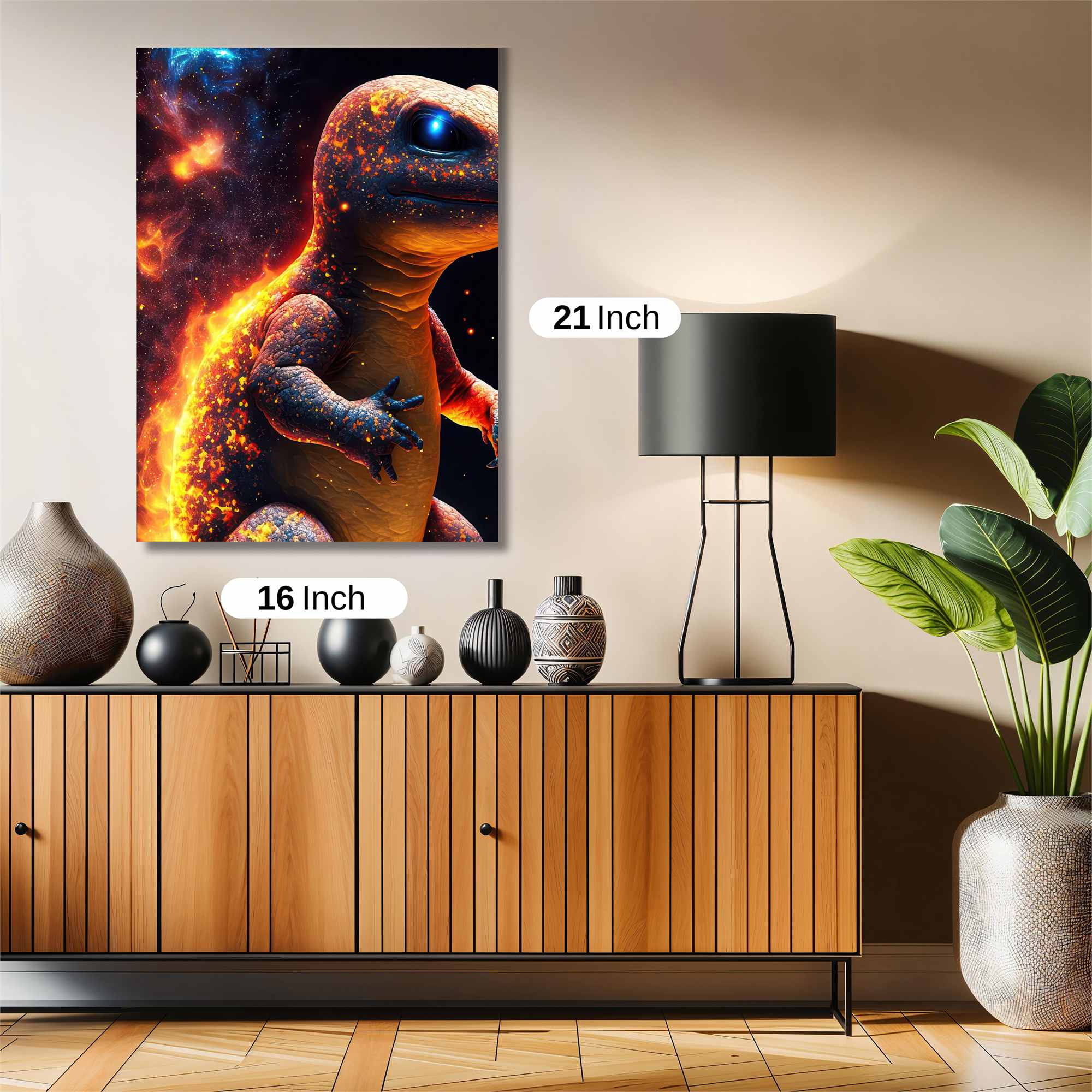 Charizard Cosmic Safe Wall Magnetic / M